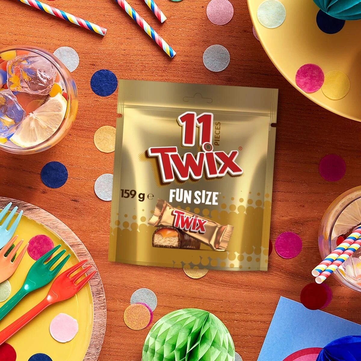 4 11 Piece Twix Fun Size Share Pack 159g, 4 of 5