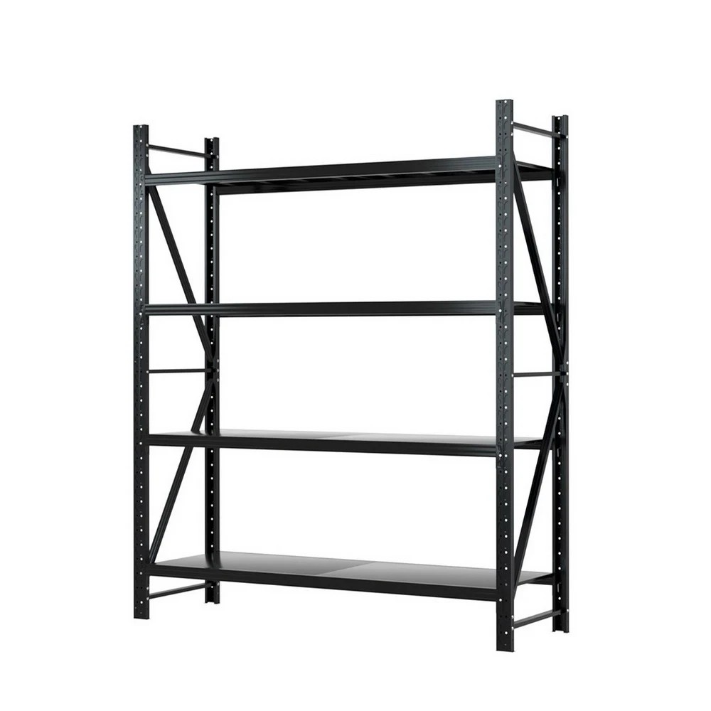 1 Giantz 2.4Mx2M Warehouse Shelving Garage Rack - Black, 1 of 6