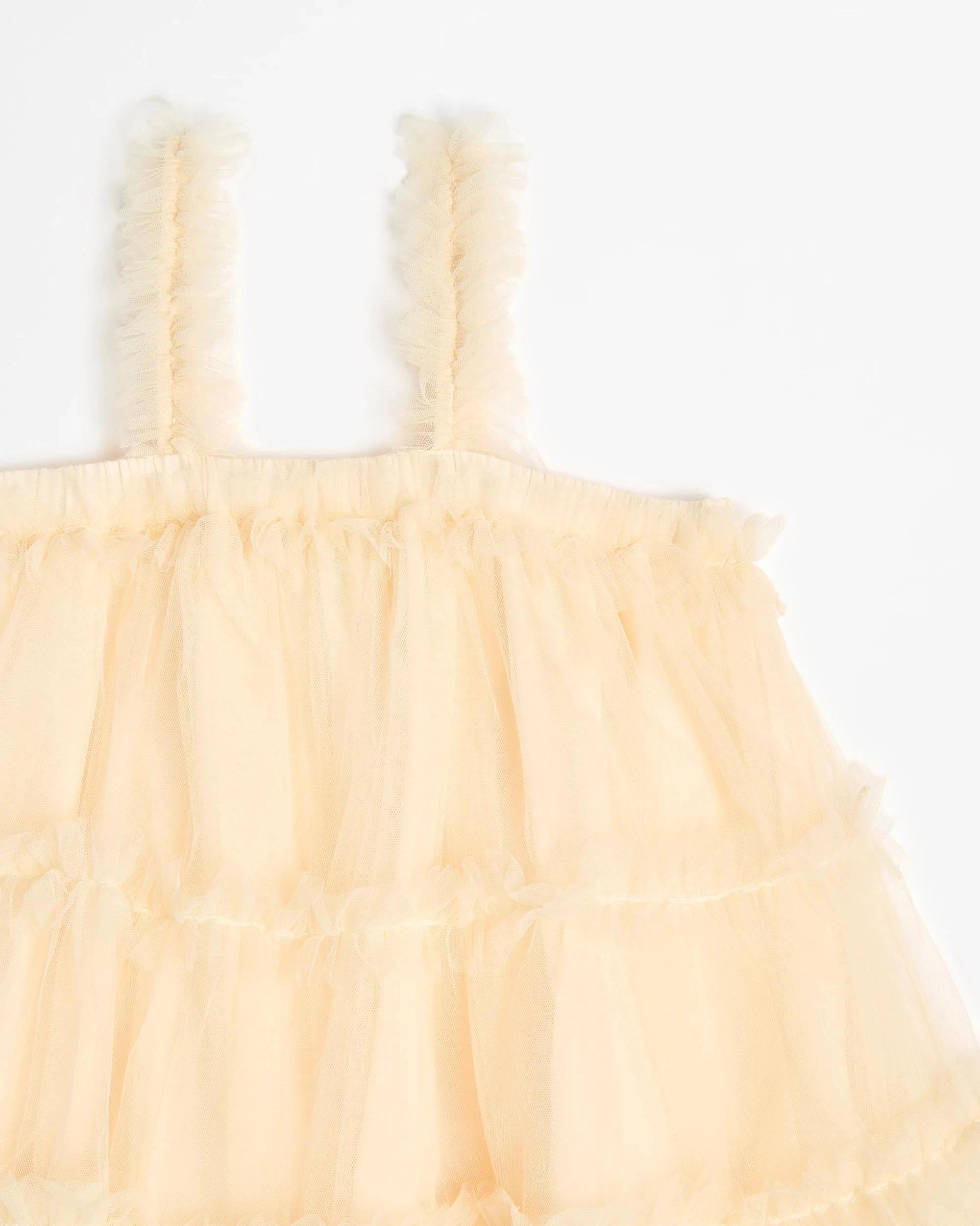 6 Target Tiered Tulle Dress CREAM, 6 of 6