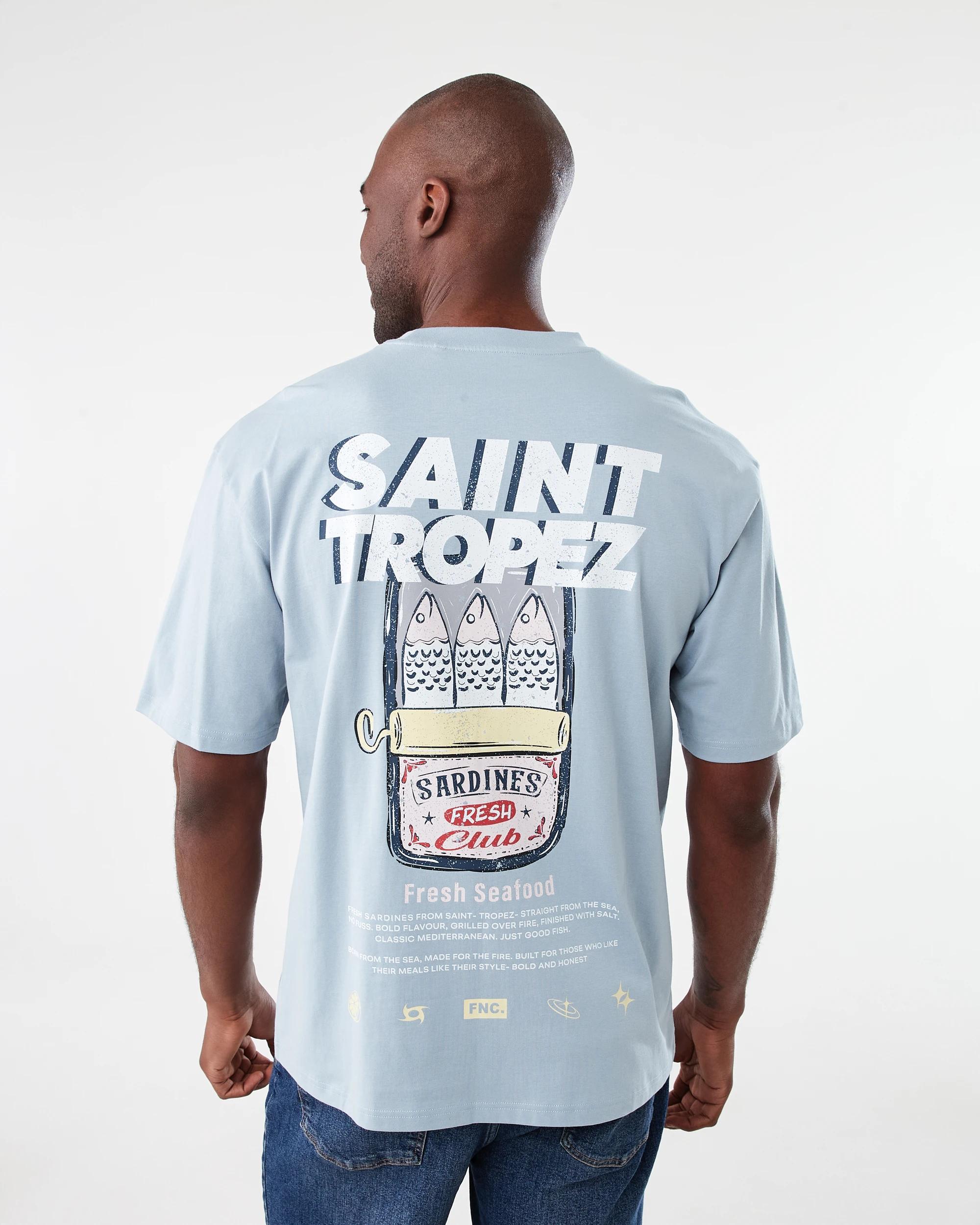 3 Oversized Graphic T-shirt Blu St Tro, 3 of 7