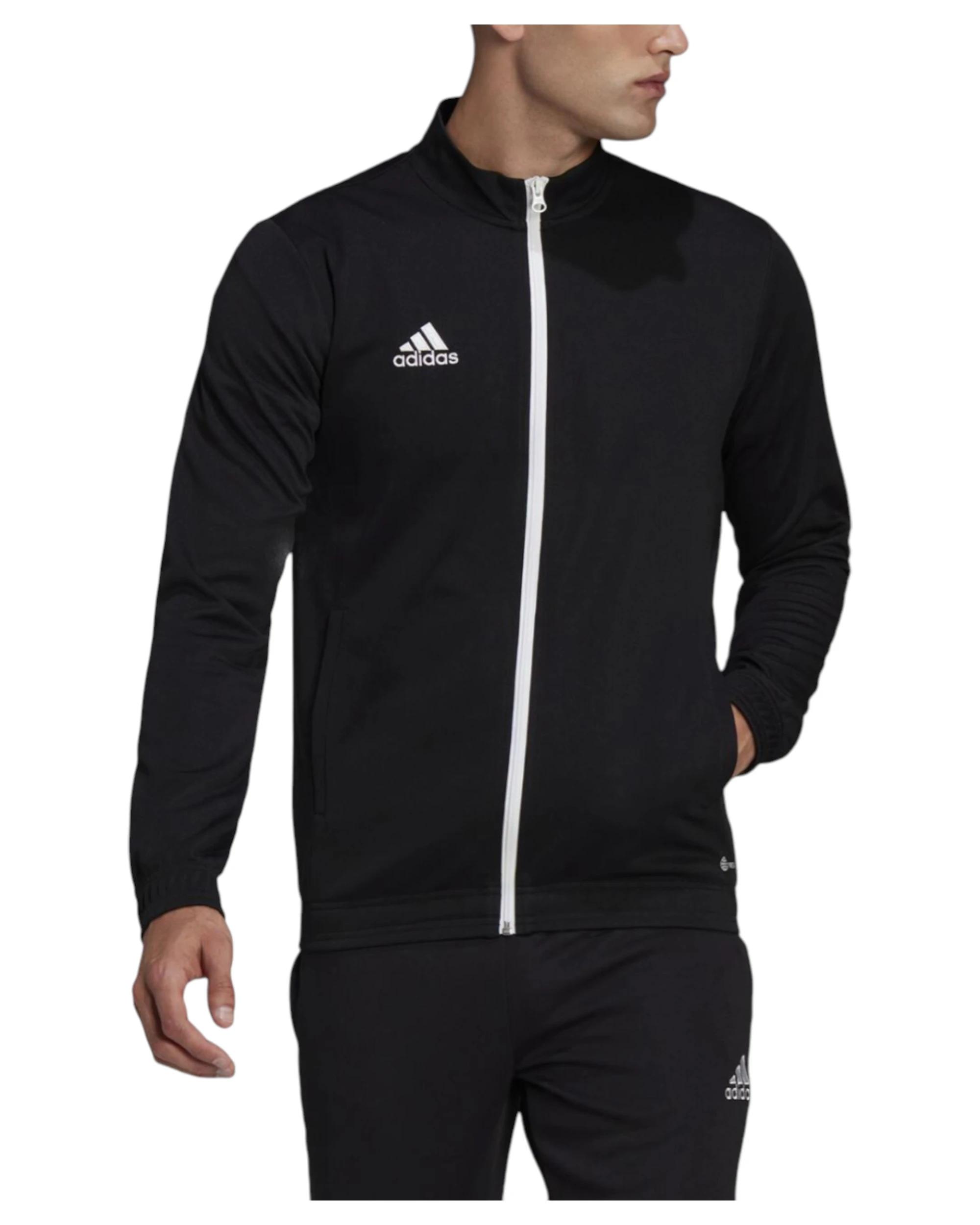 5 Adidas 2 Pack Mens Entrada 22 Track Top Football Jacket BLACK, 5 of 6