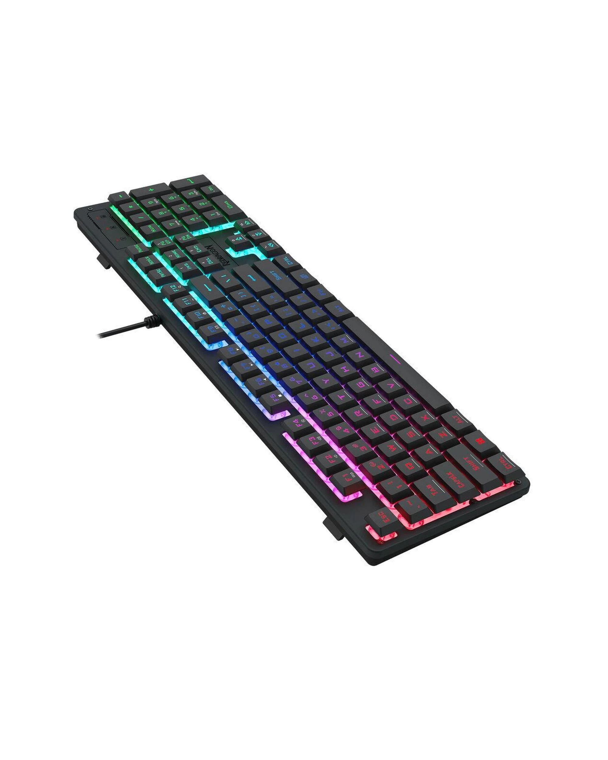 4 Redragon K521RGB Netherbane Black FullSize RGB Gaming Keyboard, 4 of 8
