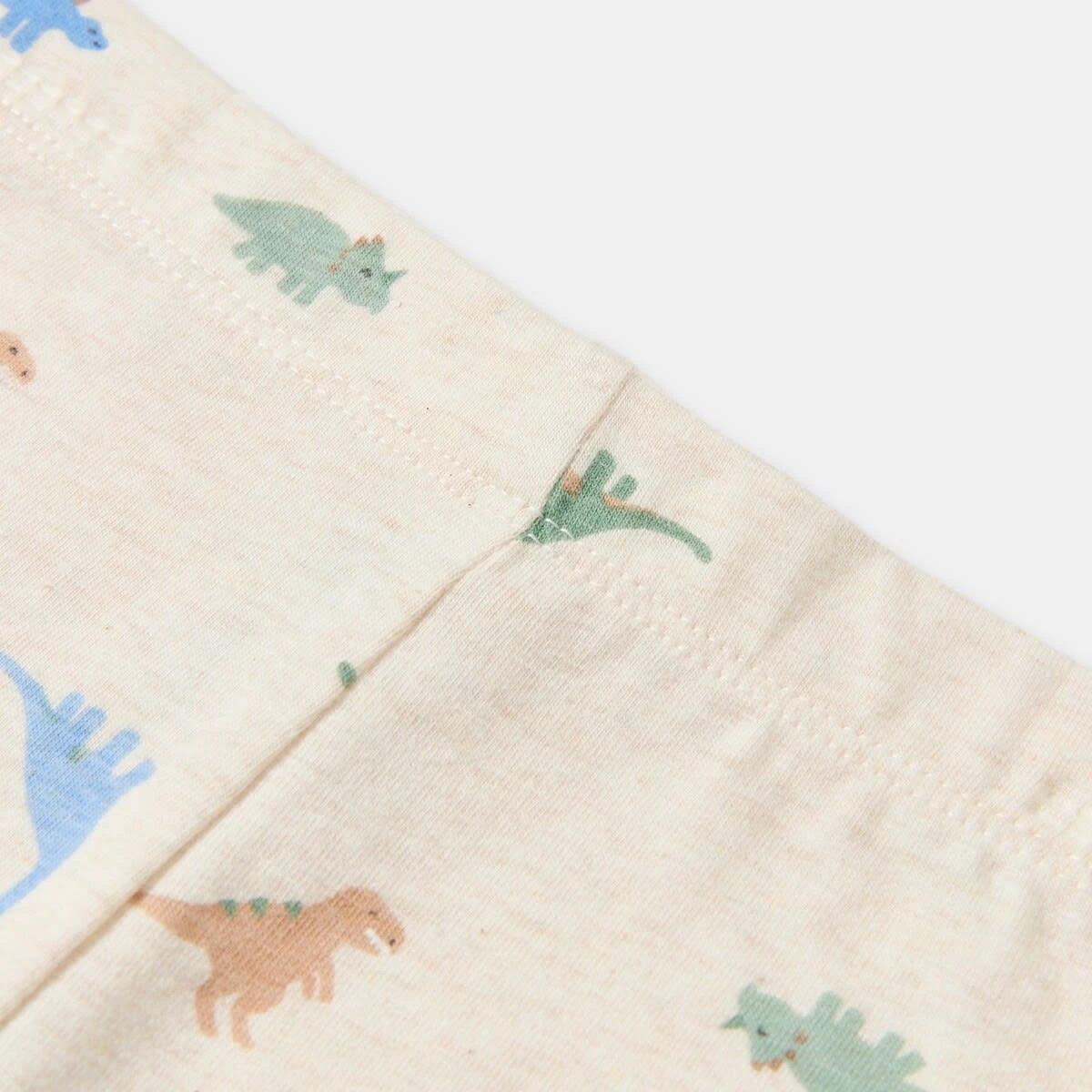 6 3 Pack Print Leggings GREEN DINOS, 6 of 8