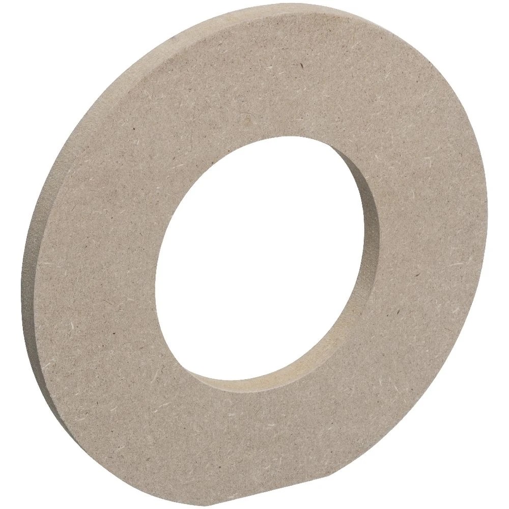 3 Born Wooden Alphabet Letter O 20cm, 3 of 3