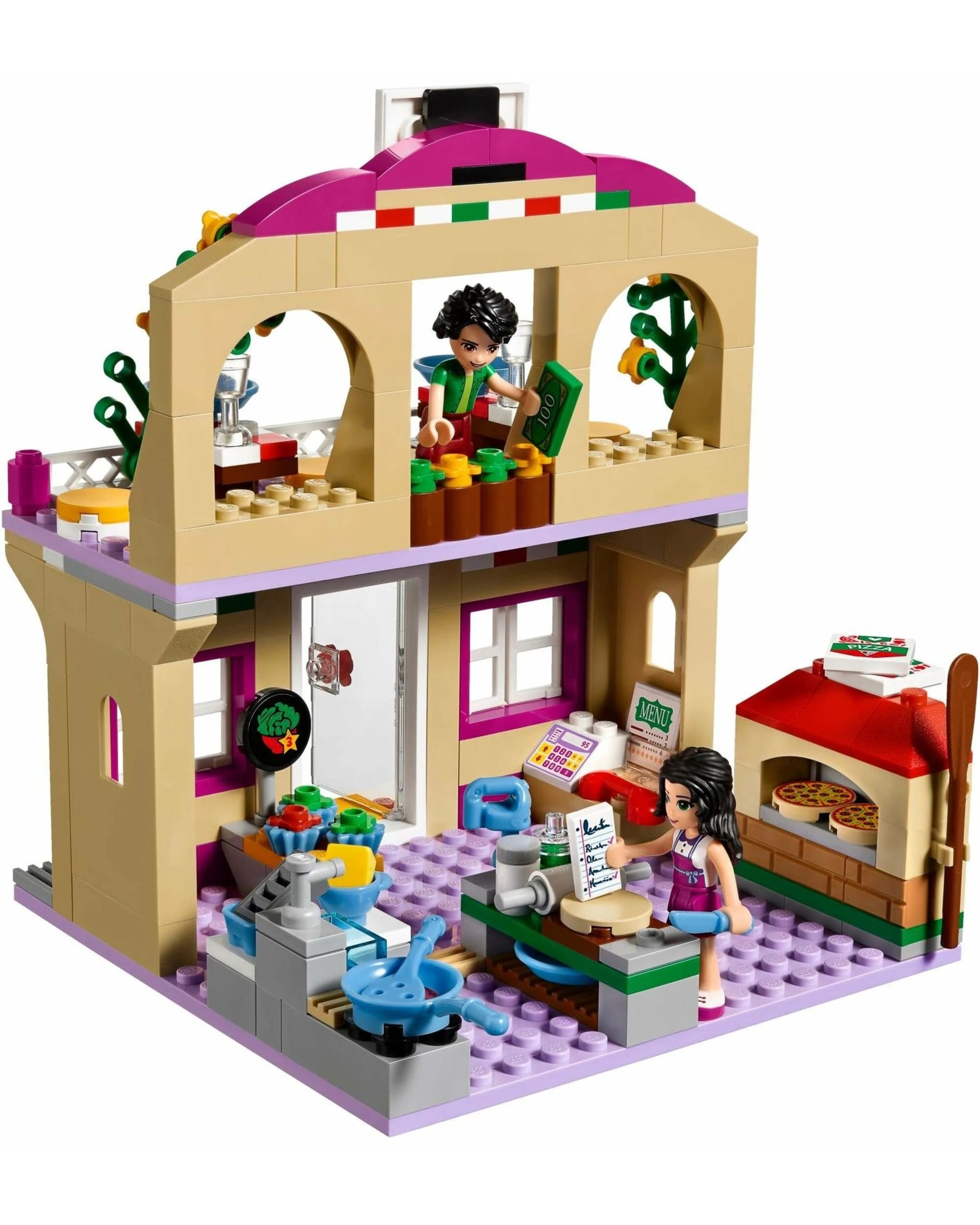 4 LEGO 41311 Heartlake Pizzeria: Build, Bake & Serve Pizza!, 4 of 5