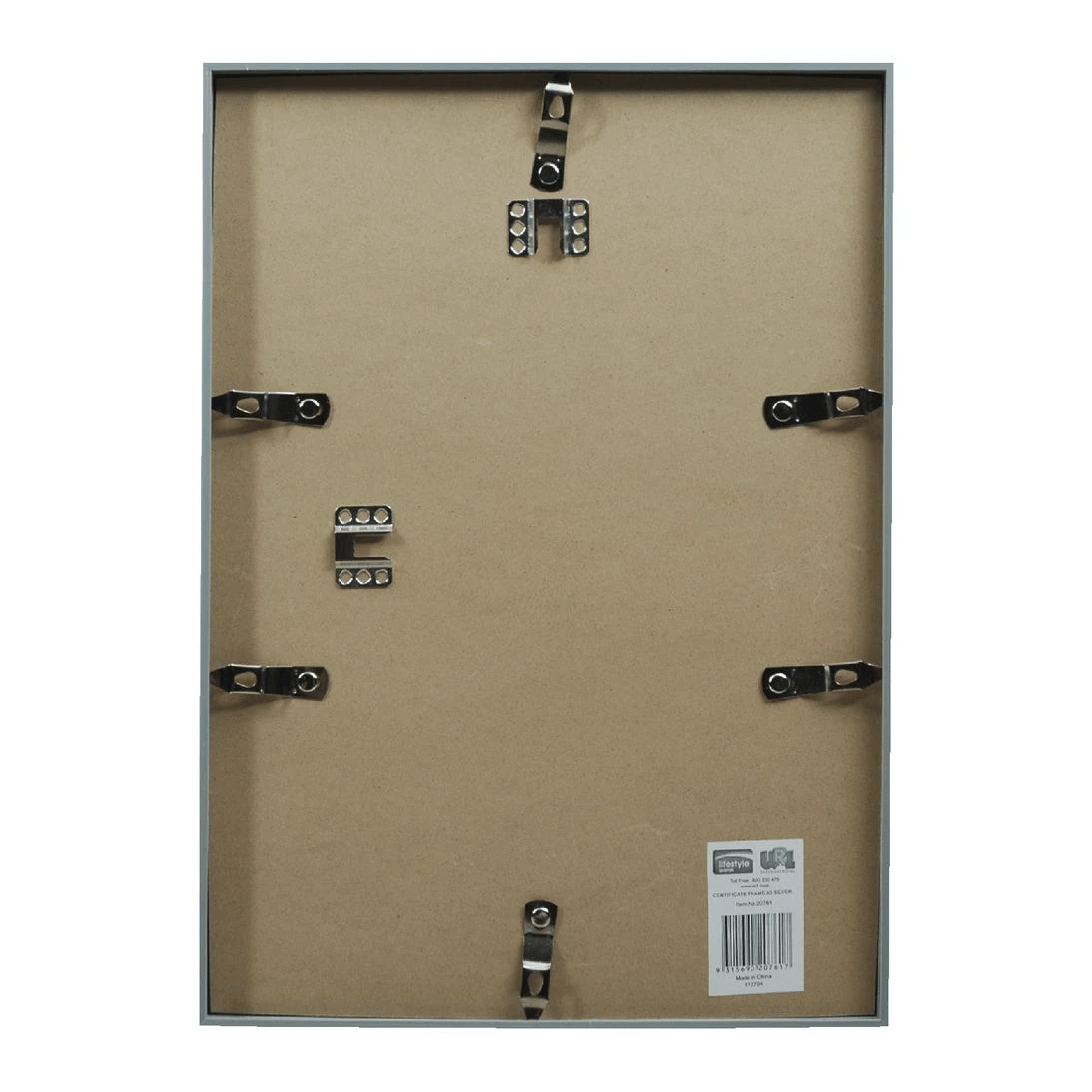 3 A3 Certificate Frame Silver, 3 of 3