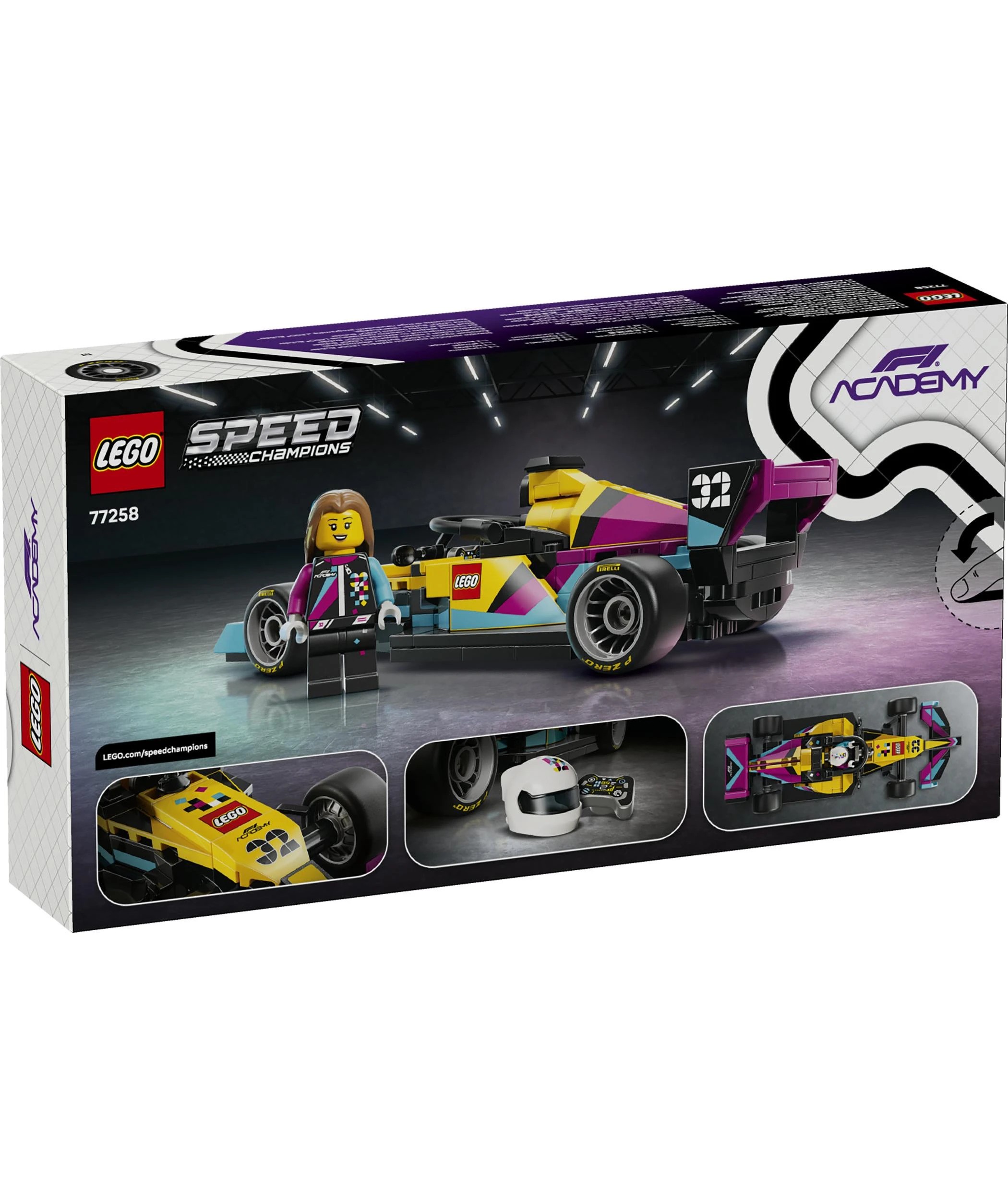 6 LEGO Speed Champions F1 ACADEMY LEGO Race Car 77258, 6 of 6