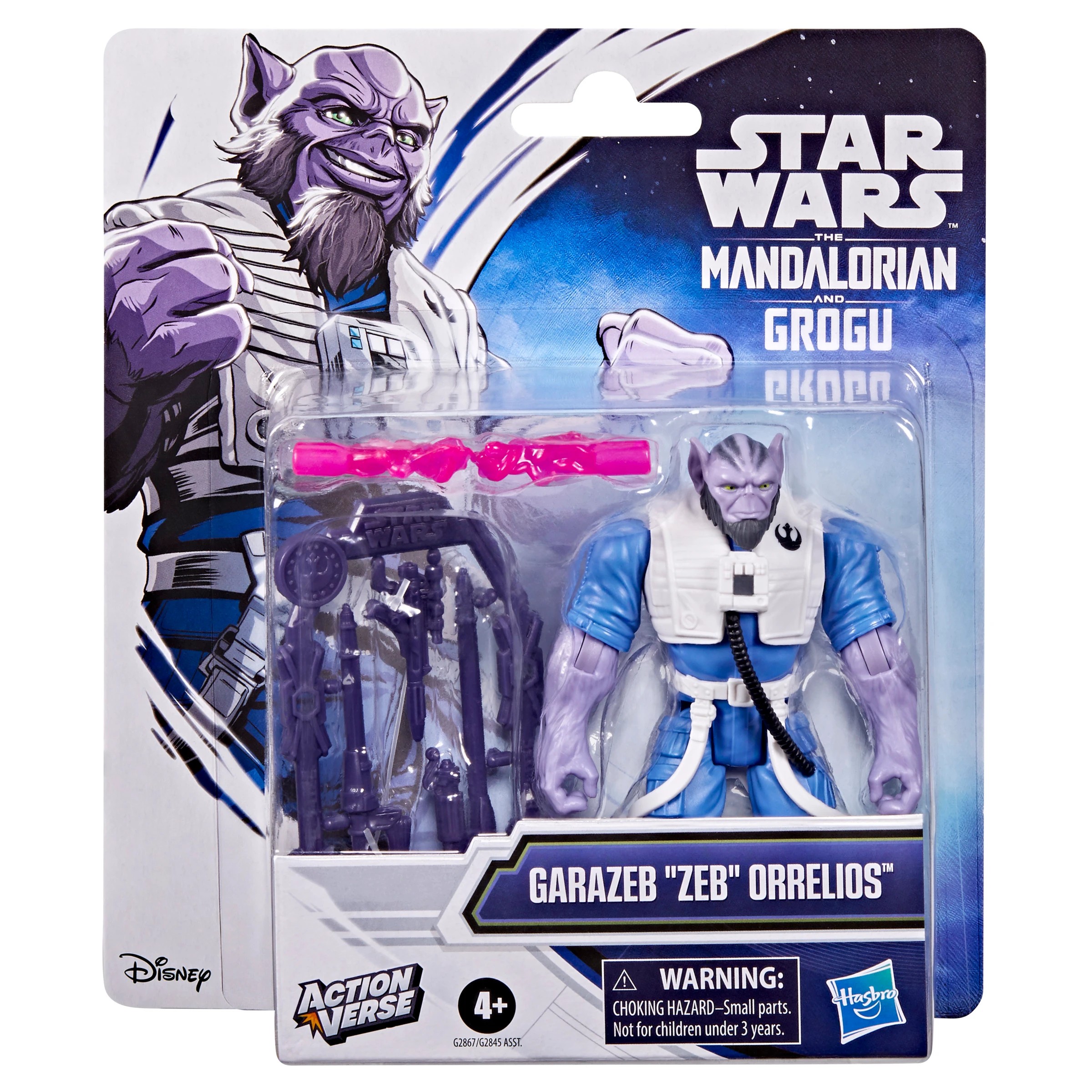 5 Star Wars Action Verse Mandalorian and Grogu Action Figure - Assorted, 5 of 9