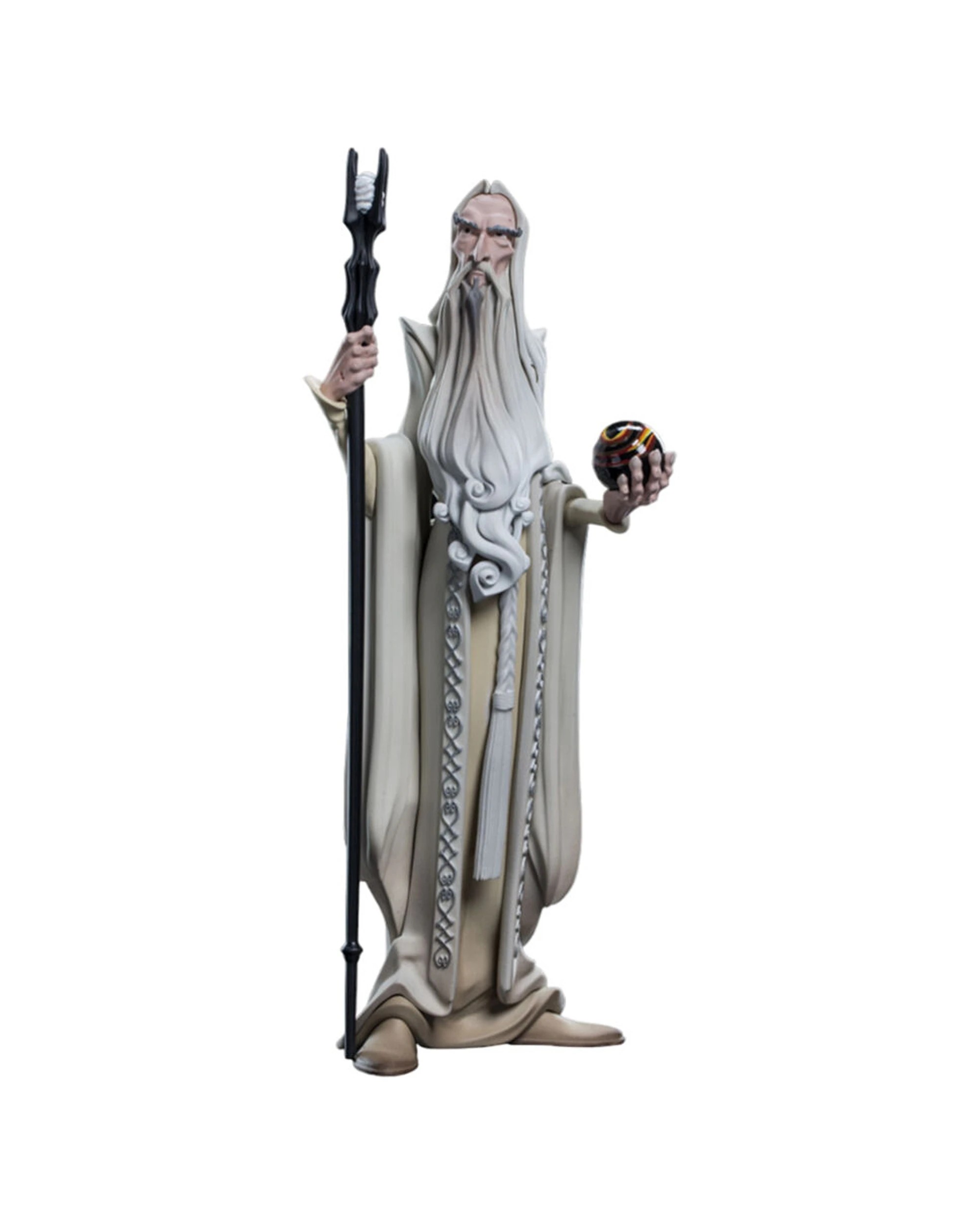 2 The Lord Of The Rings Saruman Mini Epics Vinyl Action Figure Toy 7in 1 Figure - Beige, 2 of 3