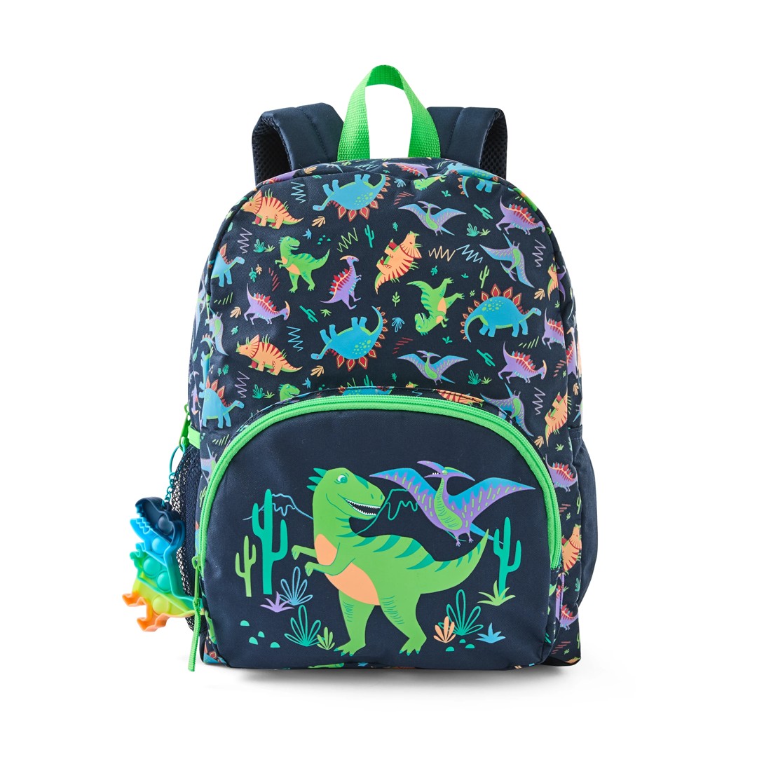 3 Junior Backpack with Pop-It Keychain - Dinosaur, 3 of 8