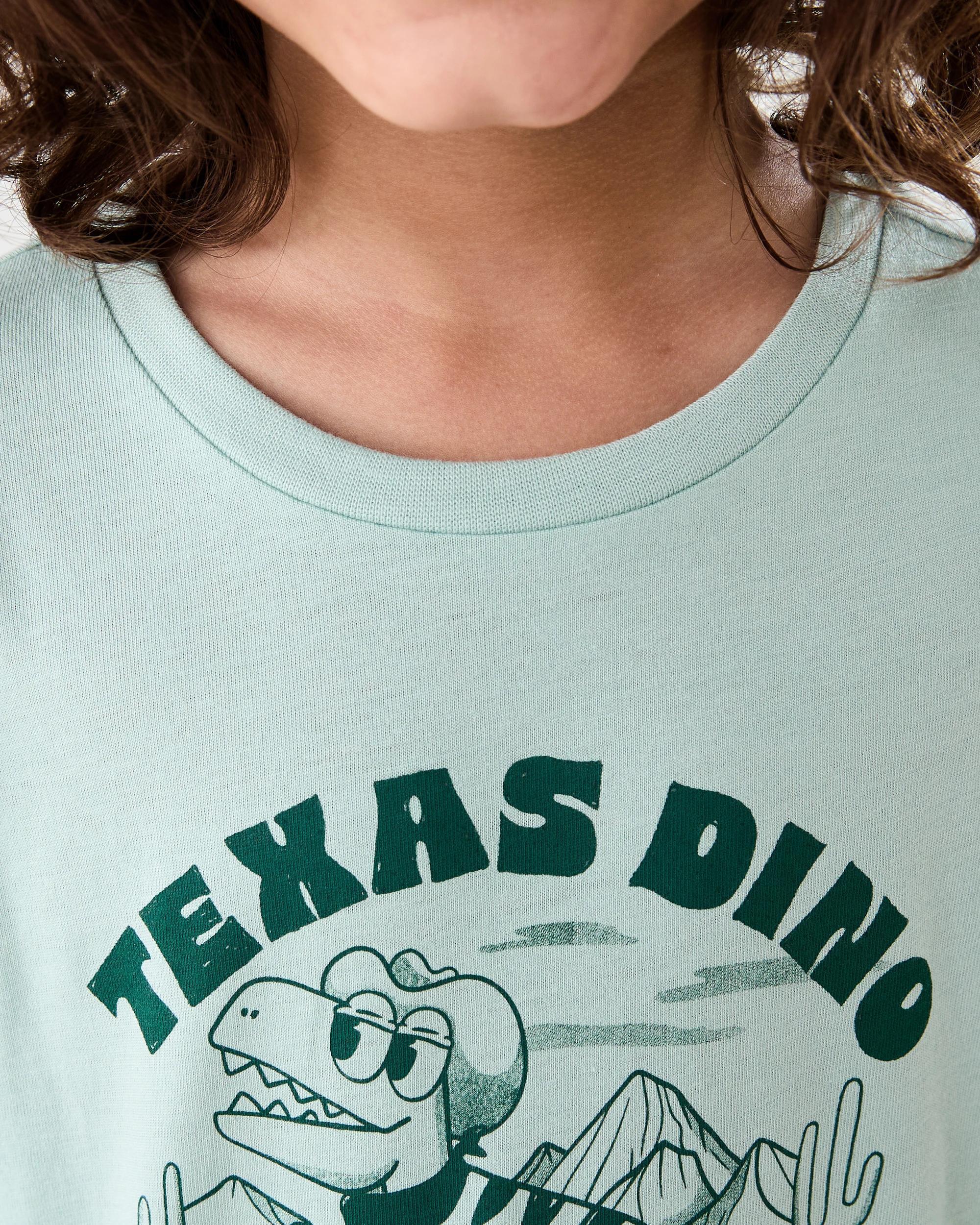 3 Knit Pyjama Set Grn Dino, 3 of 7