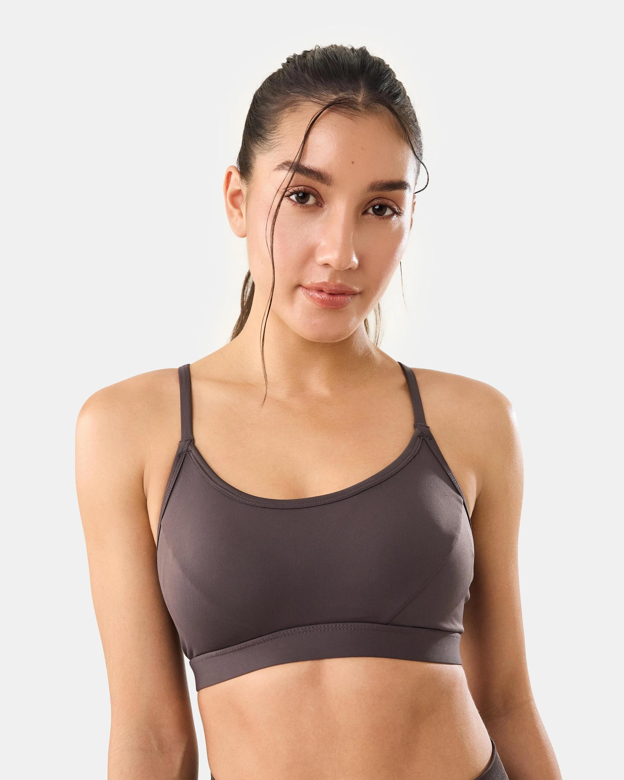 5 Active Womens Moulded Balance Crop Espresso, 5 of 8