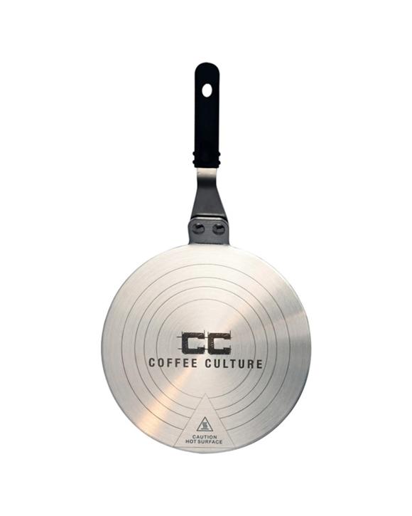 Coffee Culture 20cm Stainless Steel Induction Plate For Moka Pots - Silver