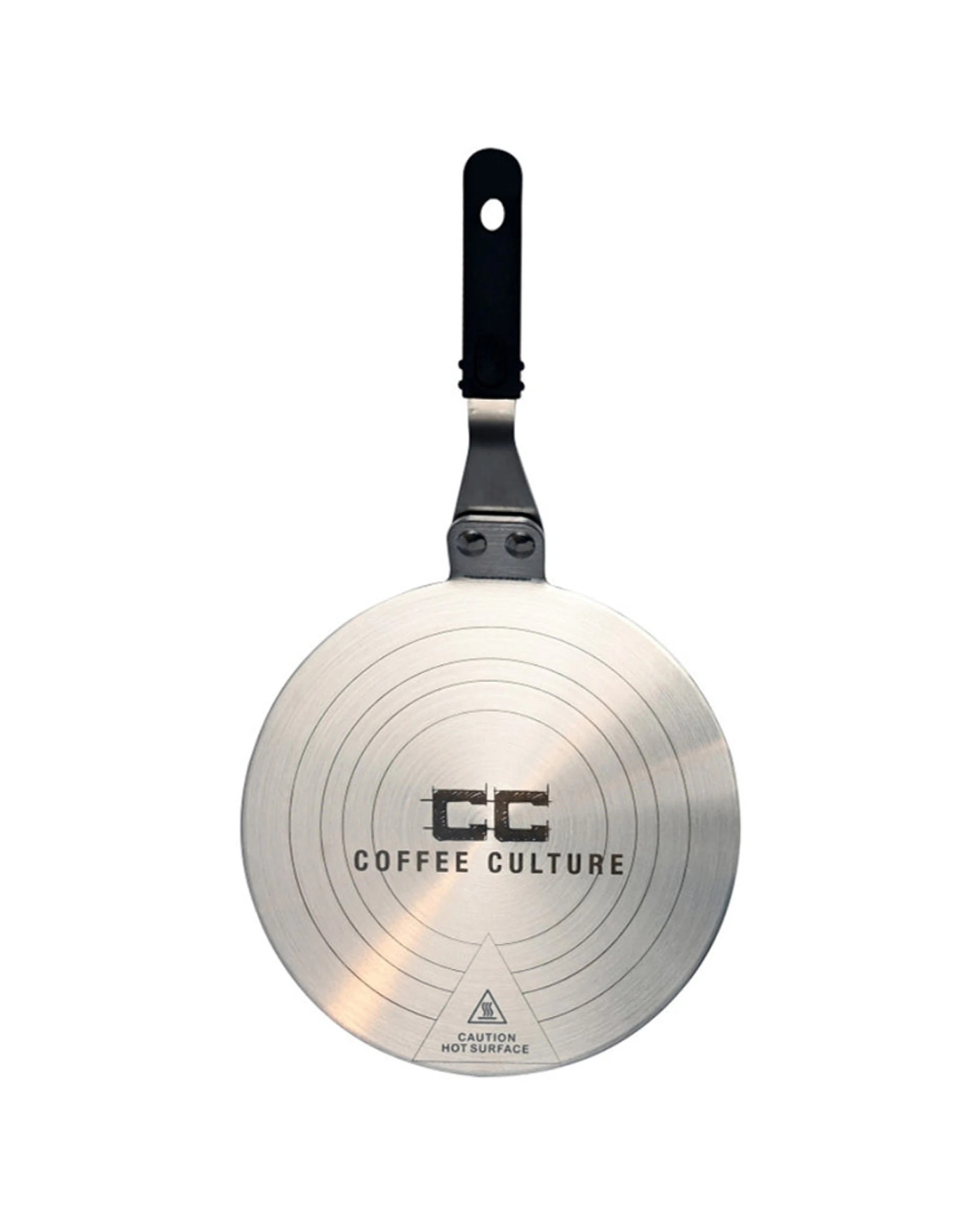 1 Coffee Culture 20cm Stainless Steel Induction Plate For Moka Pots - Silver, 1 of 1