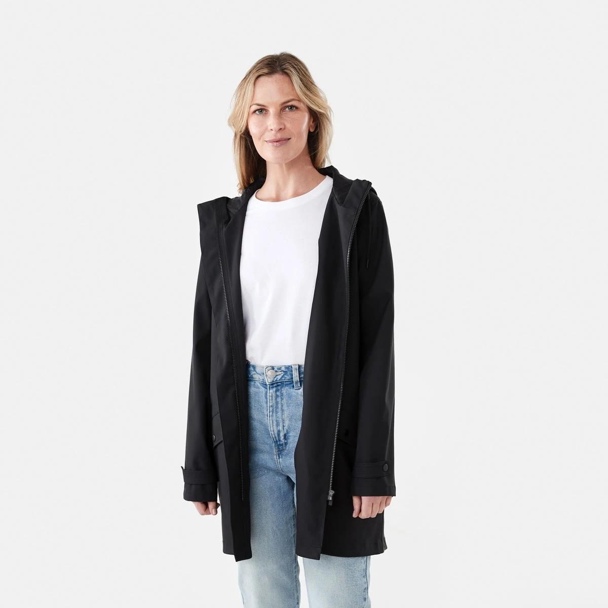1 Rain Coat Black, 1 of 8