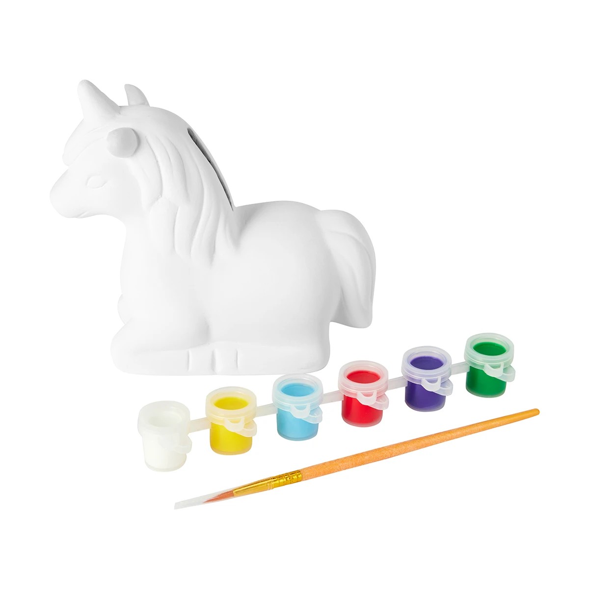 2 9 Piece Paint Your Own Unicorn Coin Bank, 2 of 10