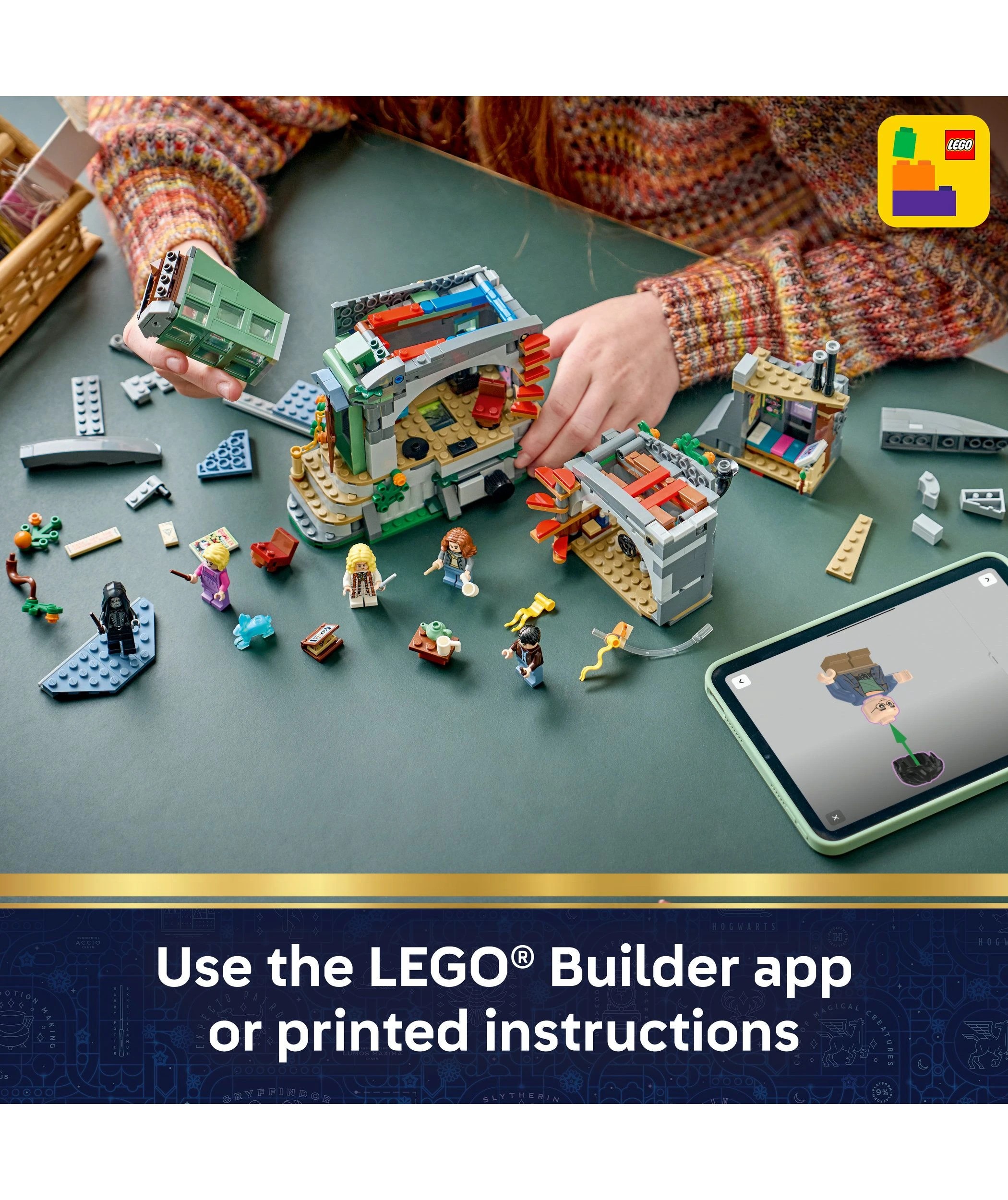 7 LEGO Harry Potter Luna Lovegood's House 76467, 7 of 10