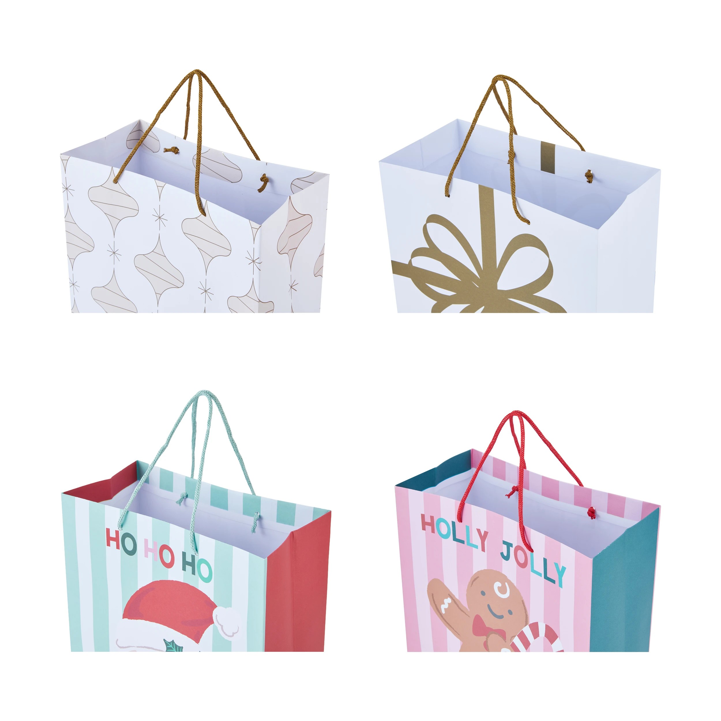 5 2 Pack Christmas Gift Bags - Large, Assorted, 5 of 6