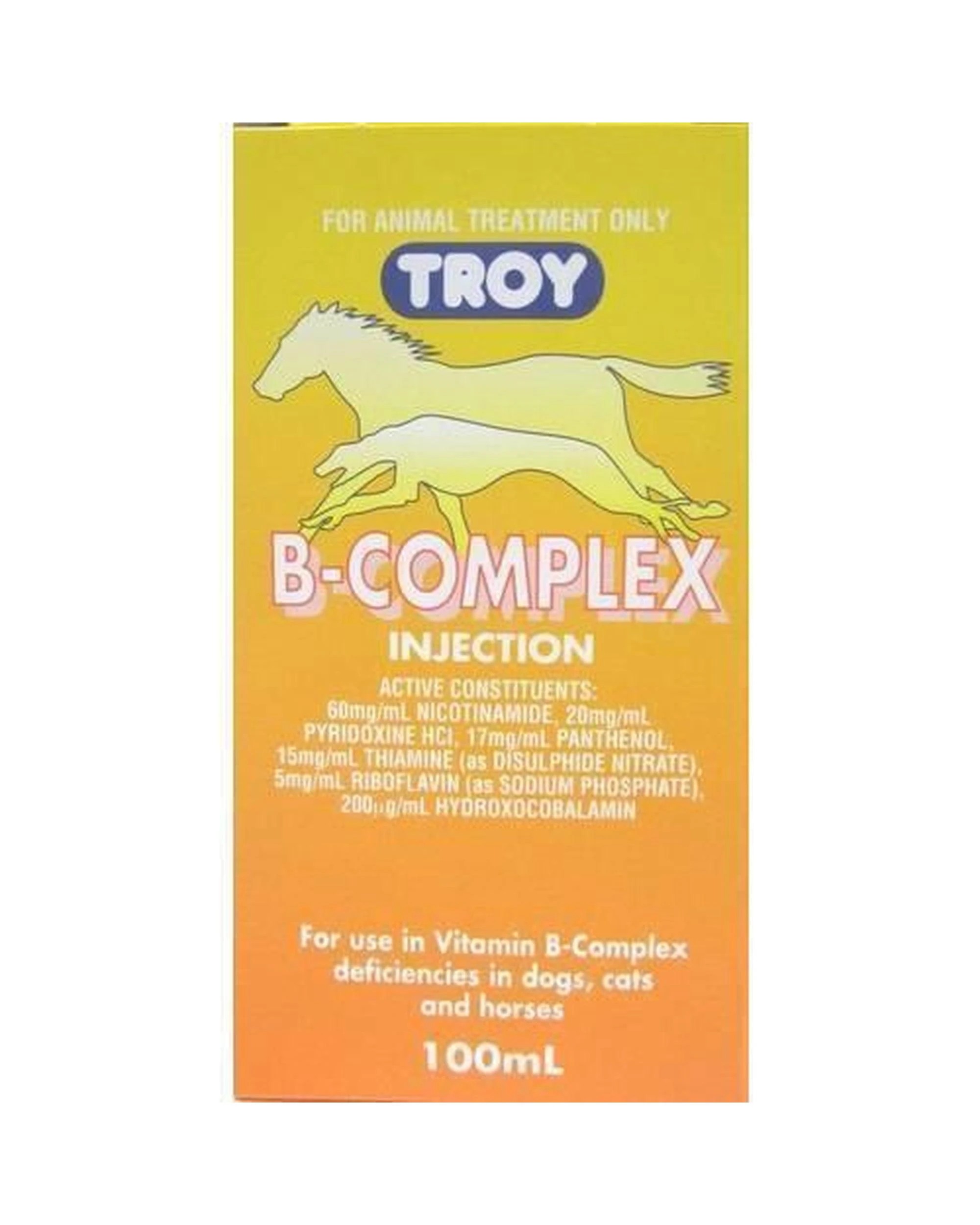 1 Troy Vitamin B Complex Vitamins Horse Dog Cat 100ml, 1 of 1