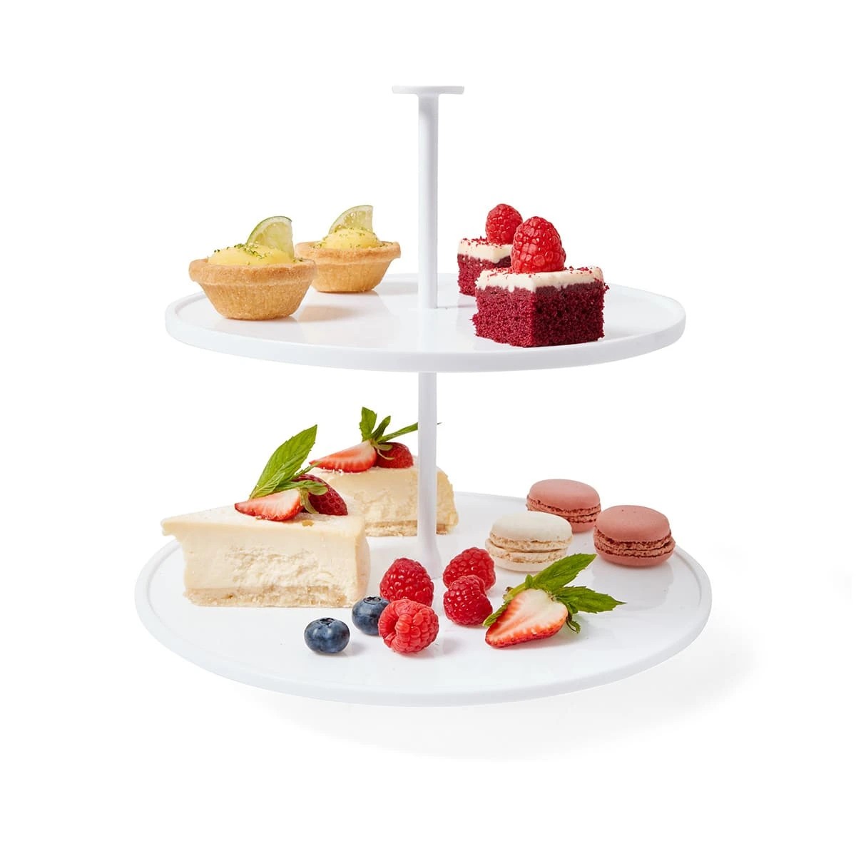 1 2 Tiered Cake Stand, 1 of 7