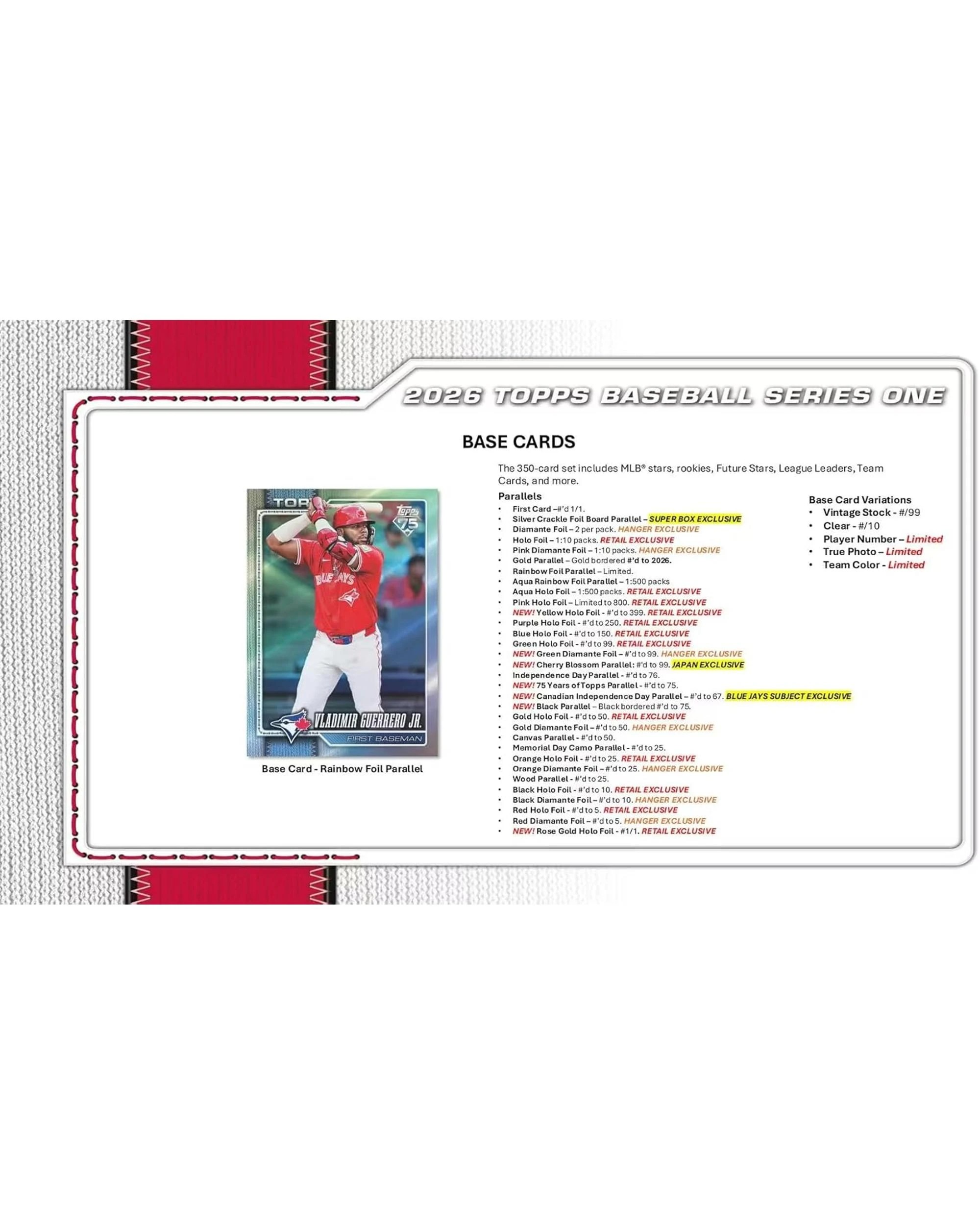 4 Topps 2026 MLB Series 1 Baseball Mega Box, 4 of 9