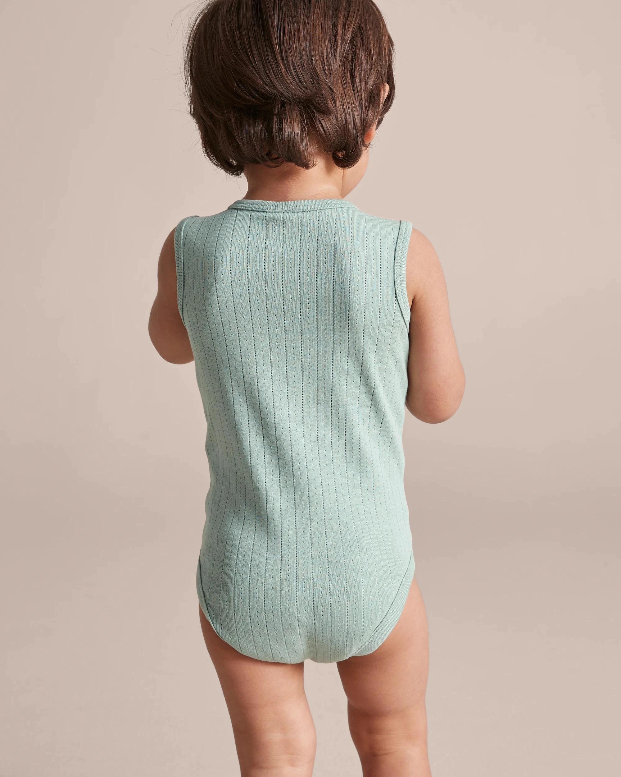 7 Target Baby Organic Cotton Pointelle Bodysuit JADEITE GREEN, 7 of 9