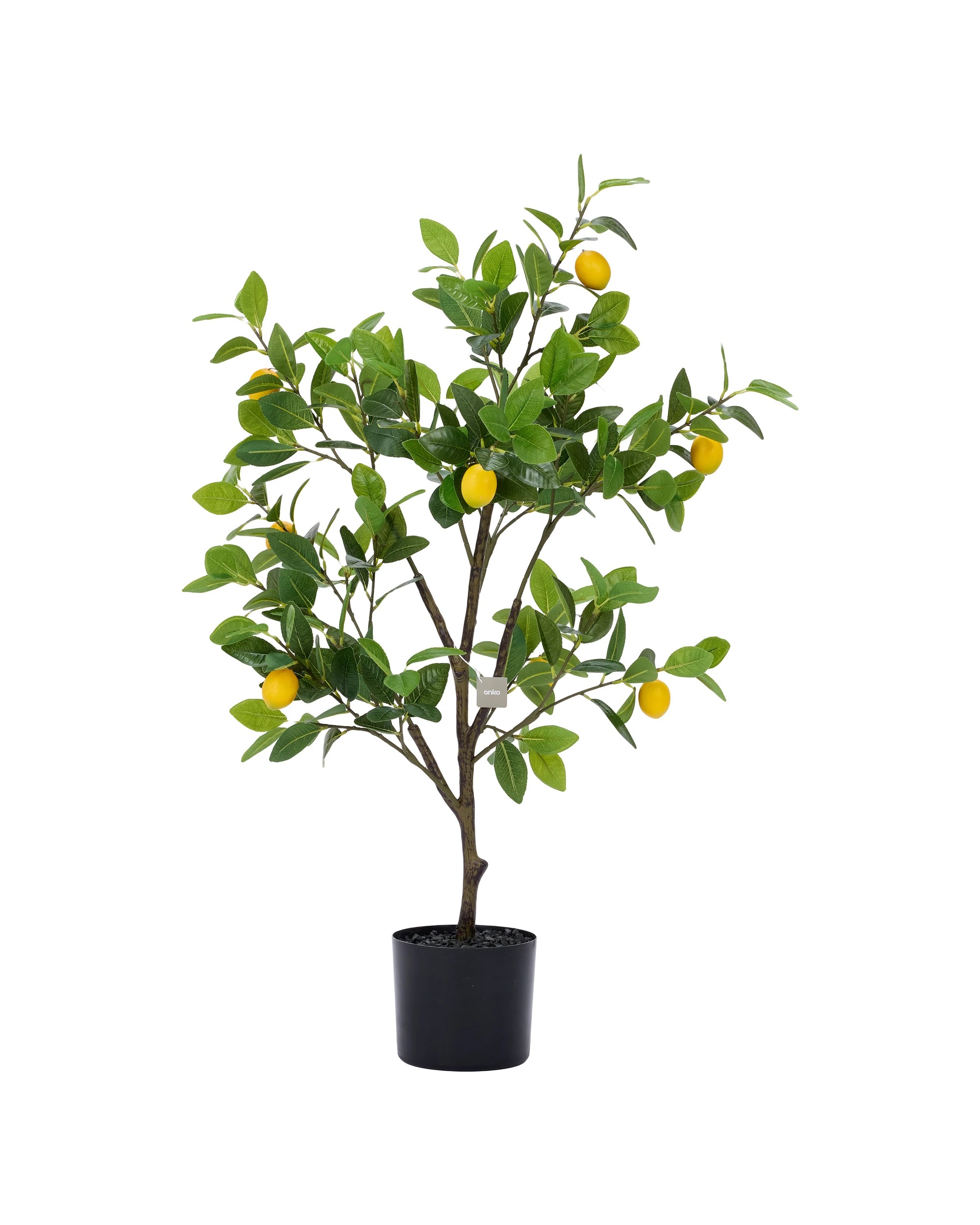 3 Artificial Lemon Tree in Pot, 3 of 3