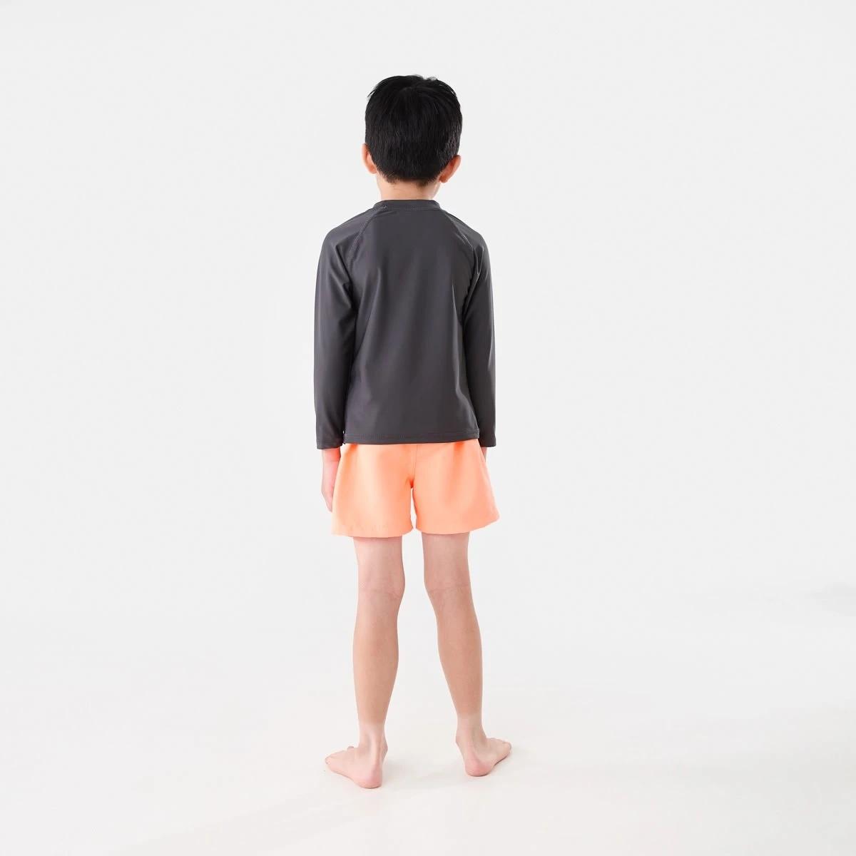 5 Plain Boardshorts FLURO ORANGE, 5 of 5
