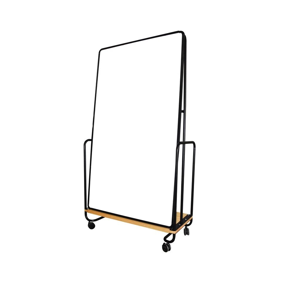 2 J.Burrows Whiteboard/Corkboard with Steel Easel Trolley, 2 of 10