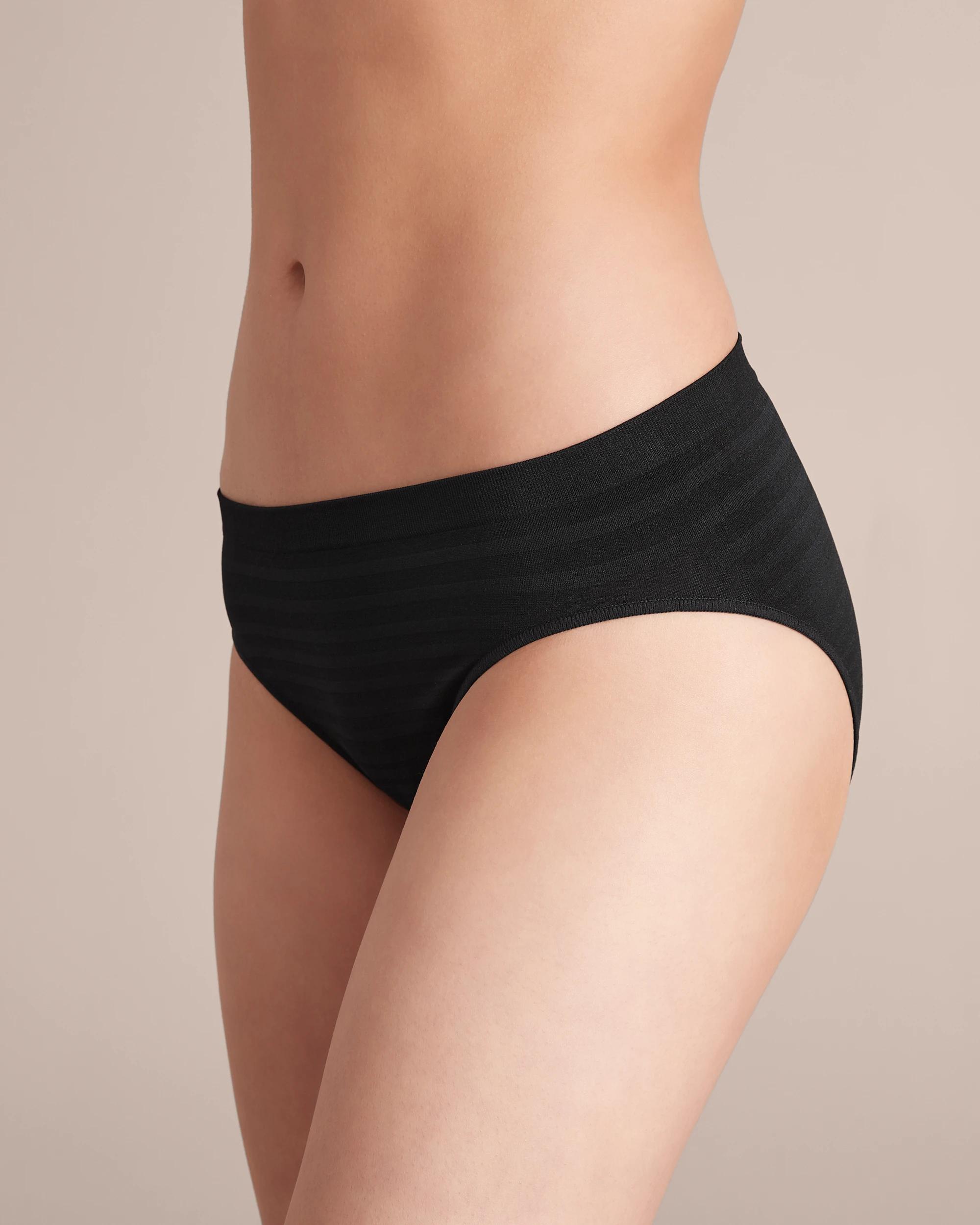 5 Target 2 Pack Matte and Shine Seamfree Bikini Briefs BLACK, 5 of 7