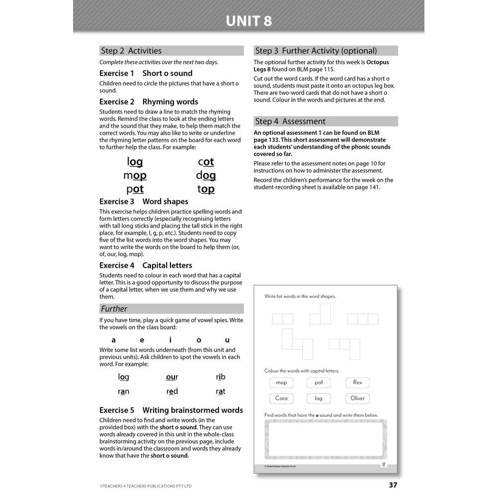 3 Spelling Conventions Teacher Book Foundations, 3 of 3