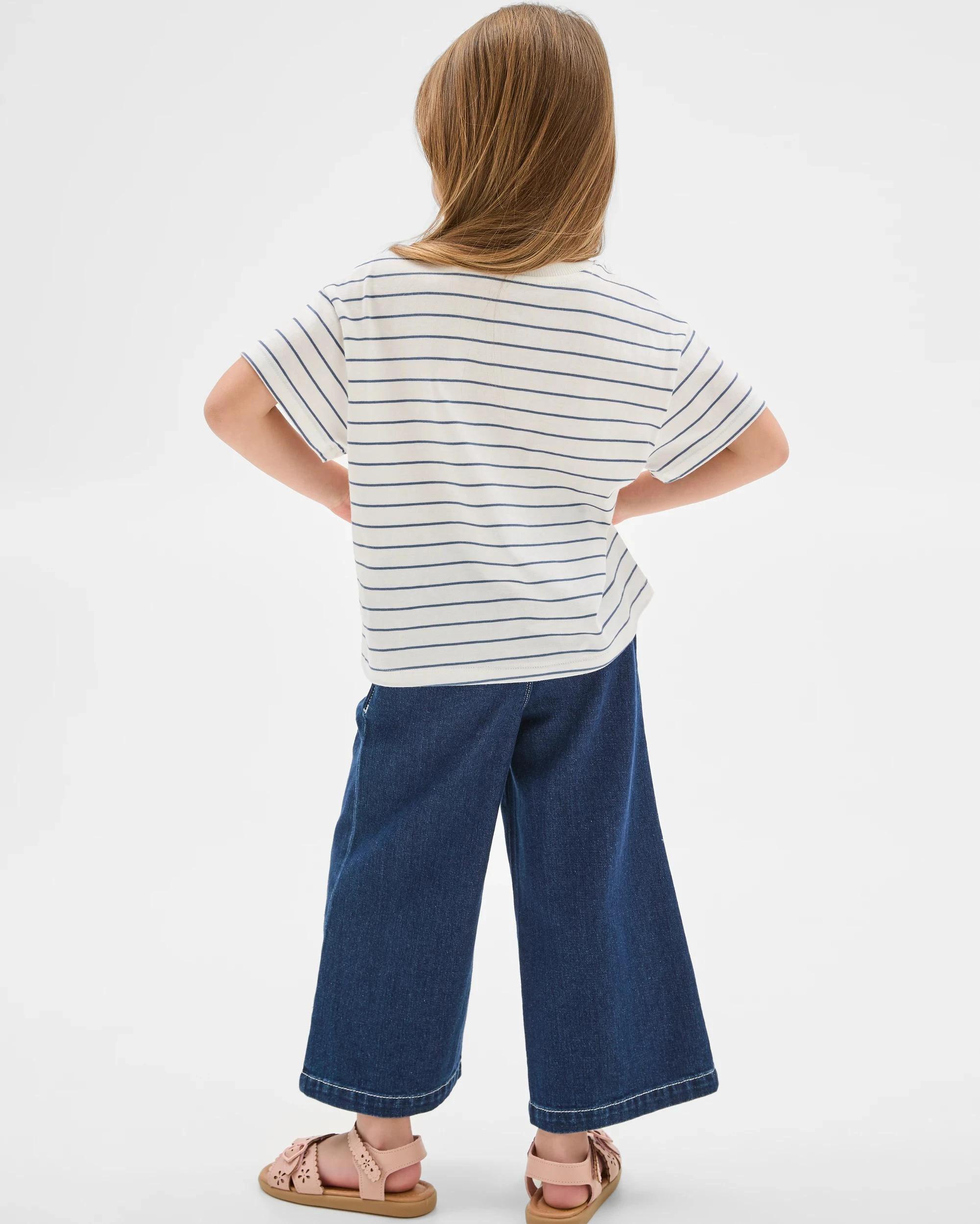 3 Target Australian Cotton Print T-Shirt WHITE STRIPE, 3 of 6