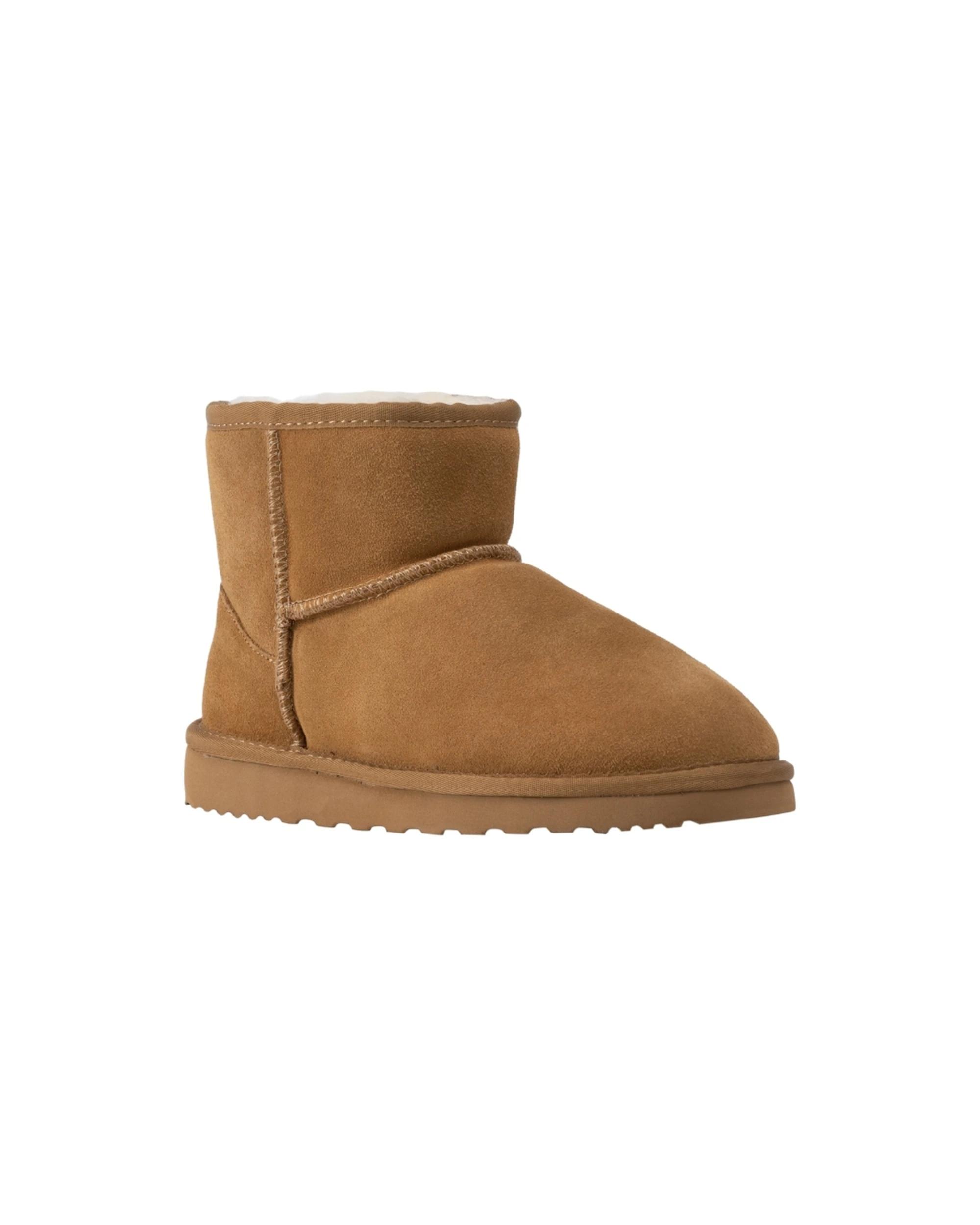 1 AUS WOOLI Short Sheepskin Ankle UGG Boots CAMEL, 1 of 7