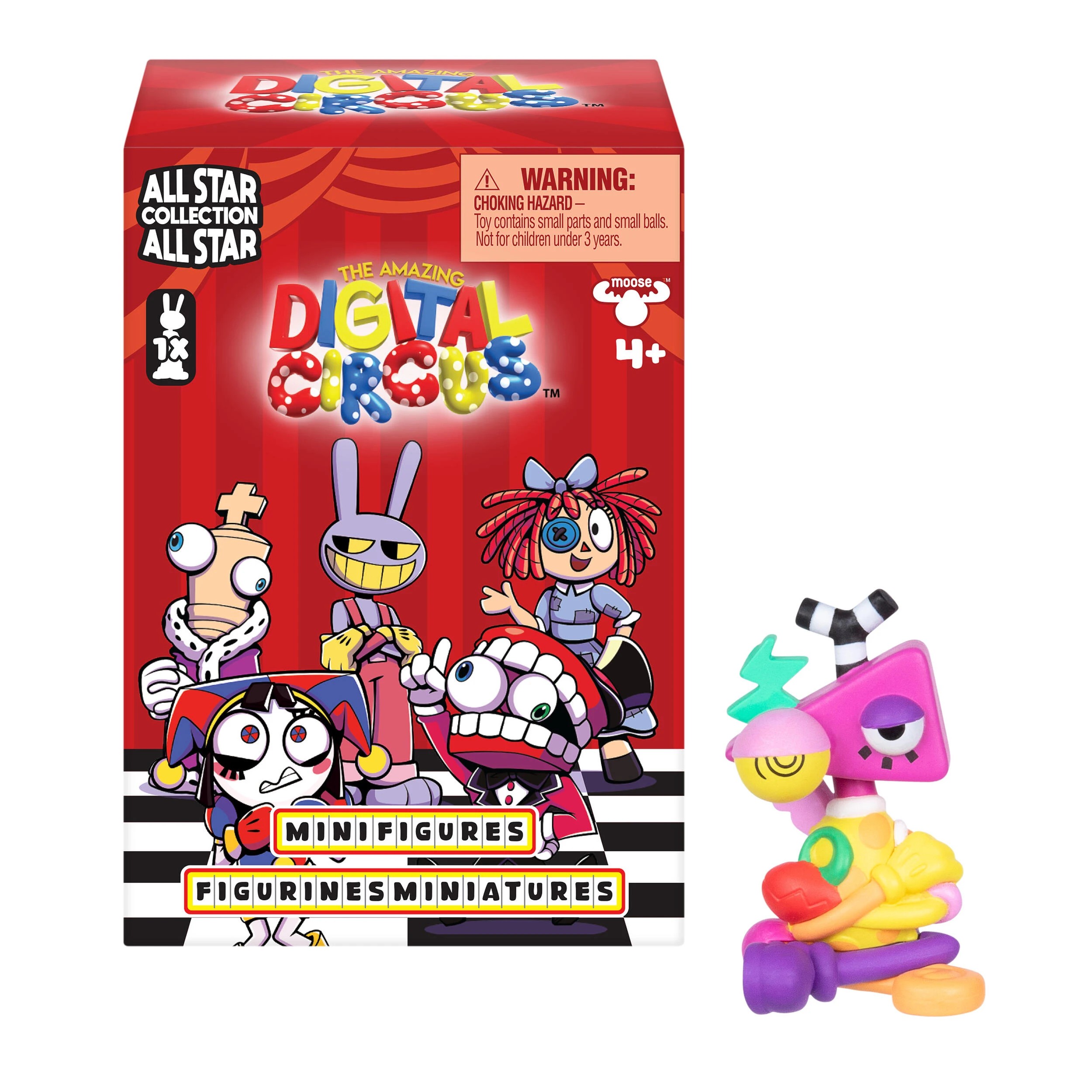 3 Moose Toys The Amazing Digital Circus Collector Mini Figure - Assorted - Multi, 3 of 8