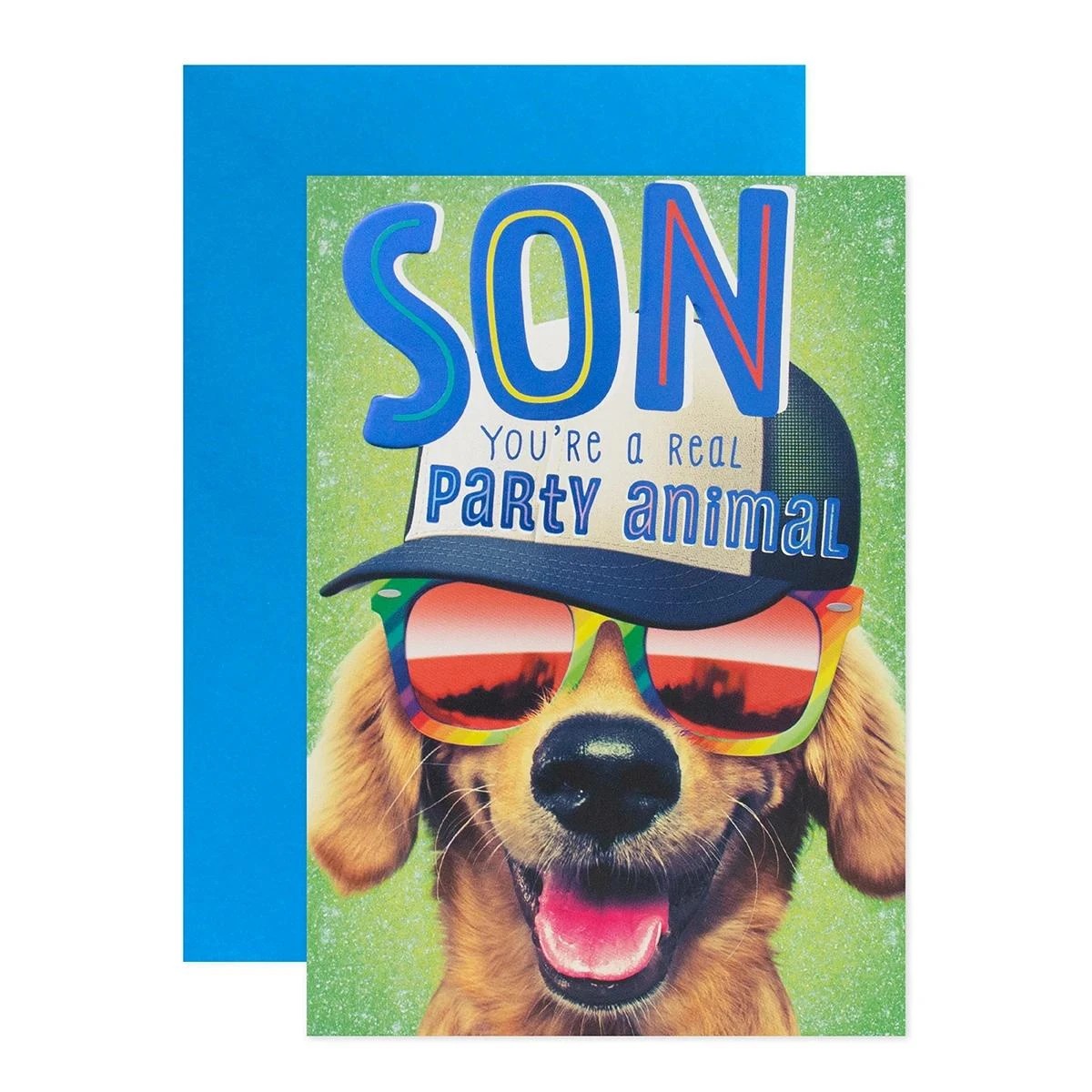 1 Connections from Hallmark Birthday Card for Son - Son You're a Real Party Animal, 1 of 3