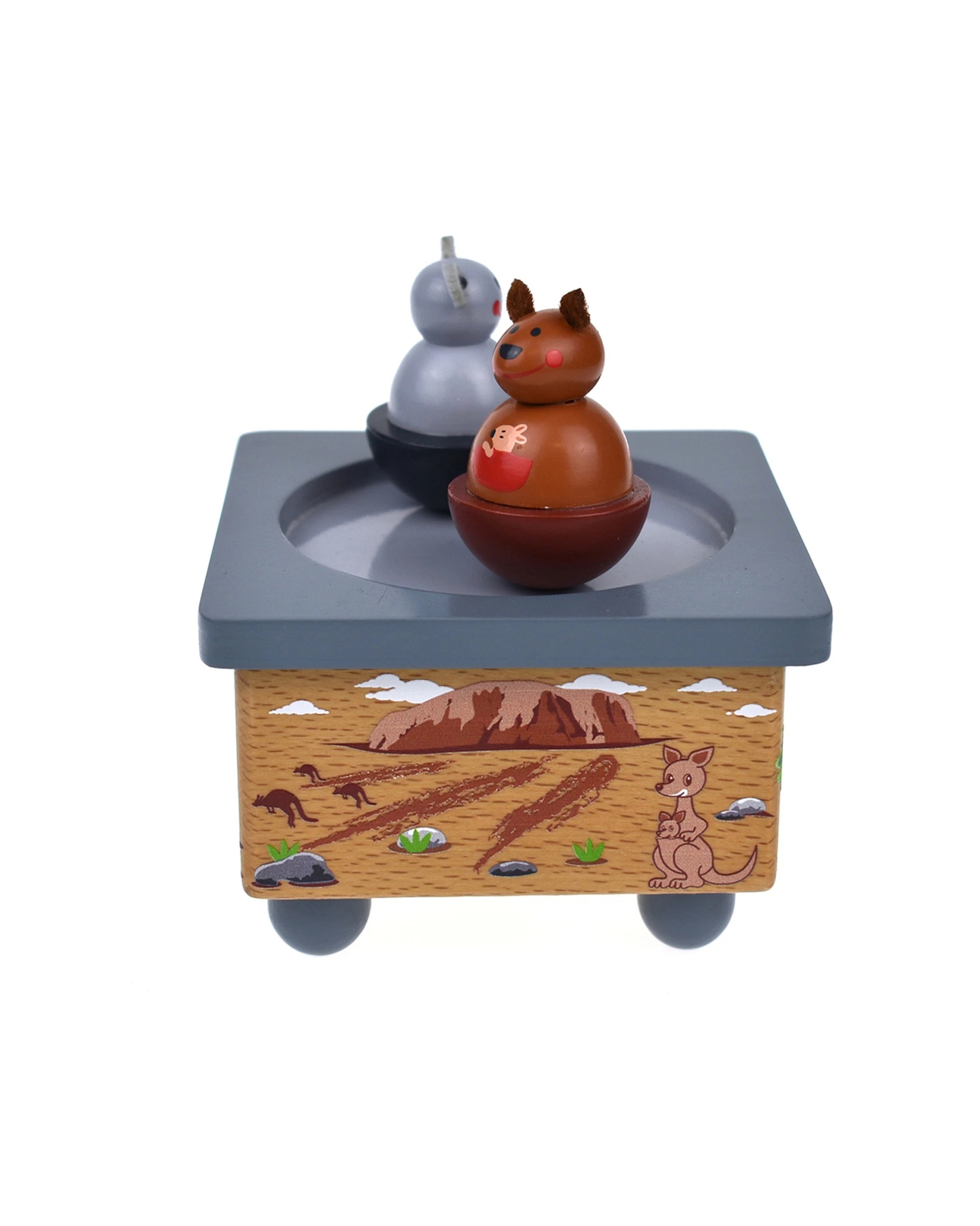 3 Kaper Kidz Dancing Magnetic Music Box Koala & Kangaroo Kids - Multi, 3 of 8