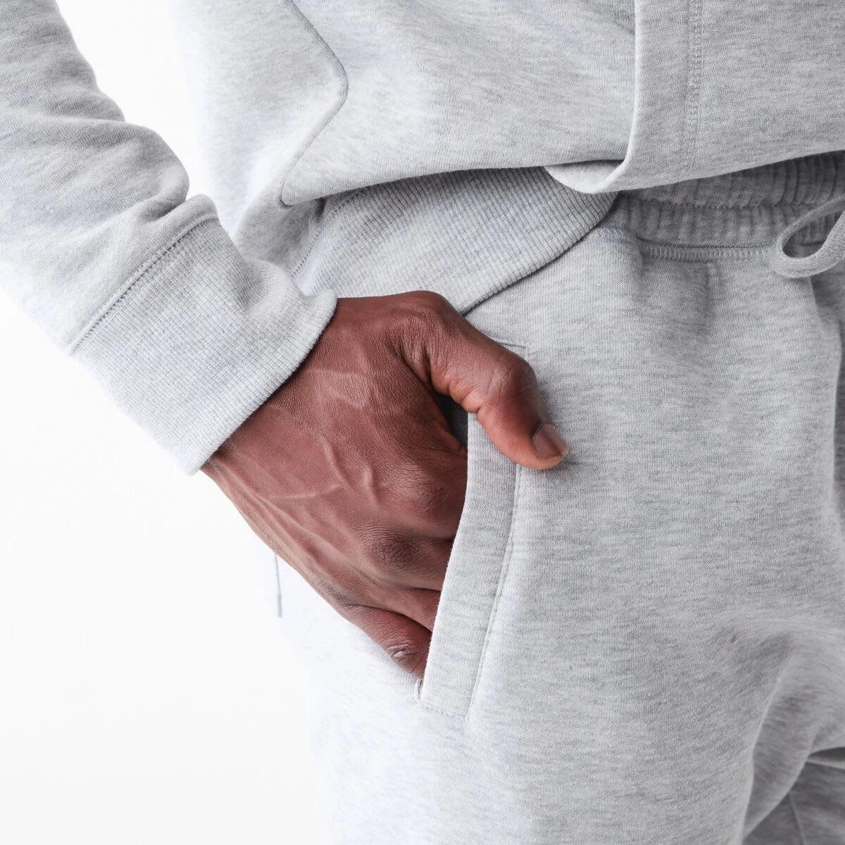 5 Everlast Mens Block Trackpants Greymarl, 5 of 7