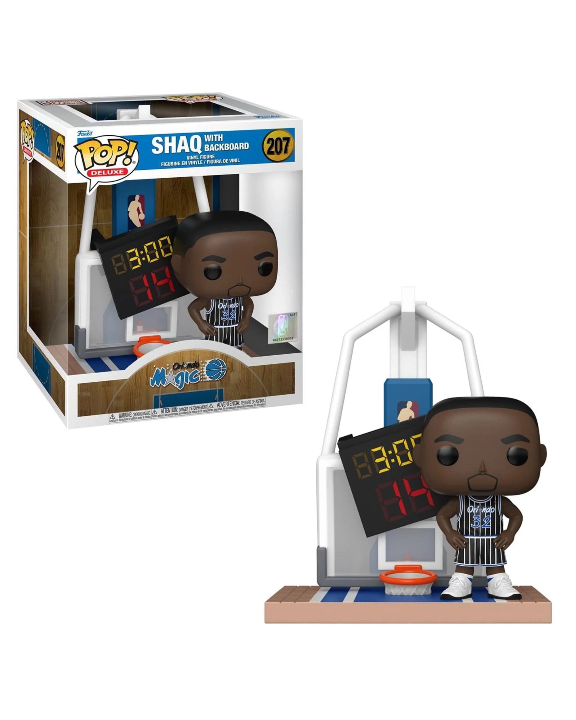 1 NBA Magic Shaquille O'Neal with Blackboard Deluxe Funko POP! Vinyl, 1 of 3