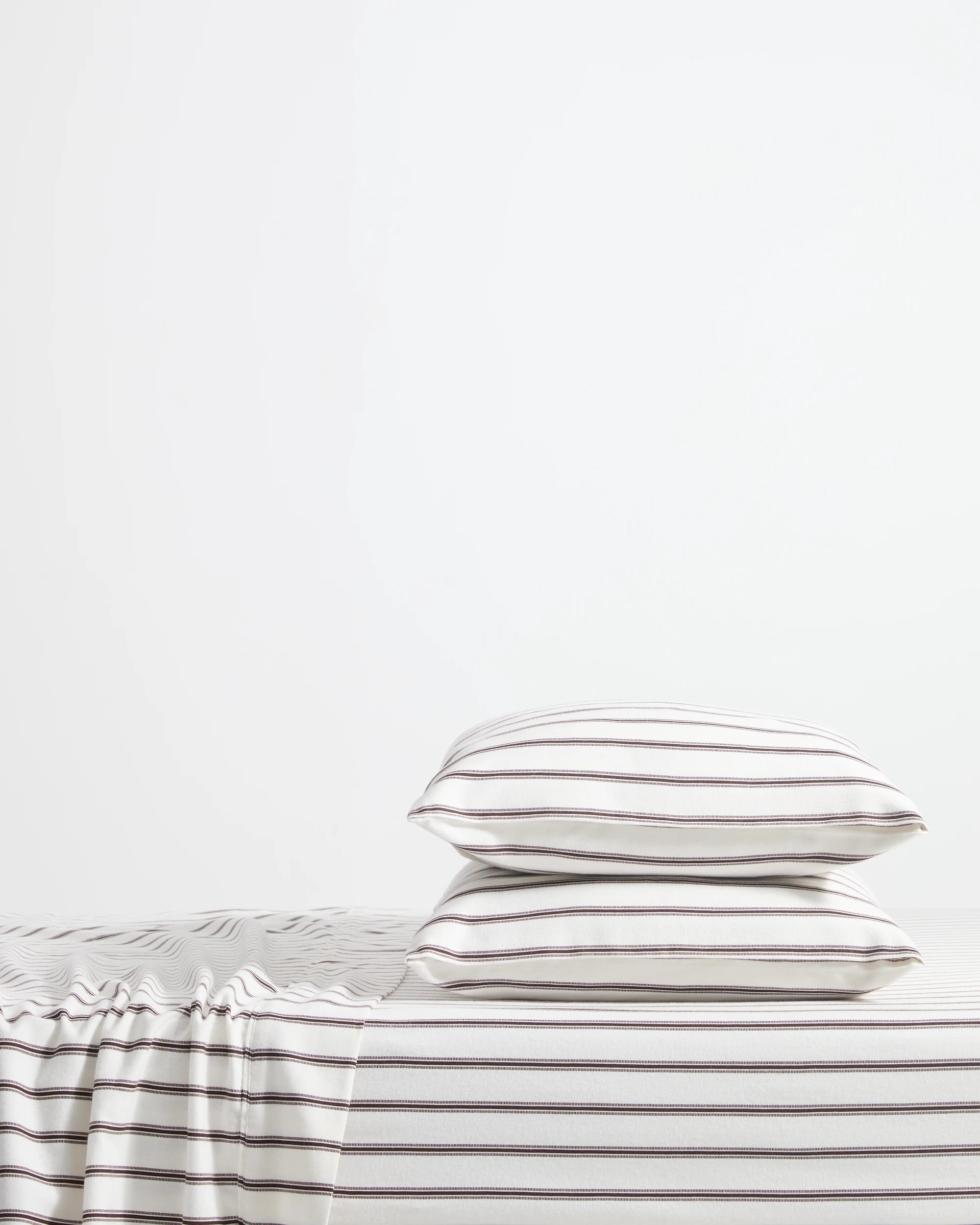1 Target Taylor Stripe Flannelette Sheet Set - Double Bed - Brown, 1 of 4