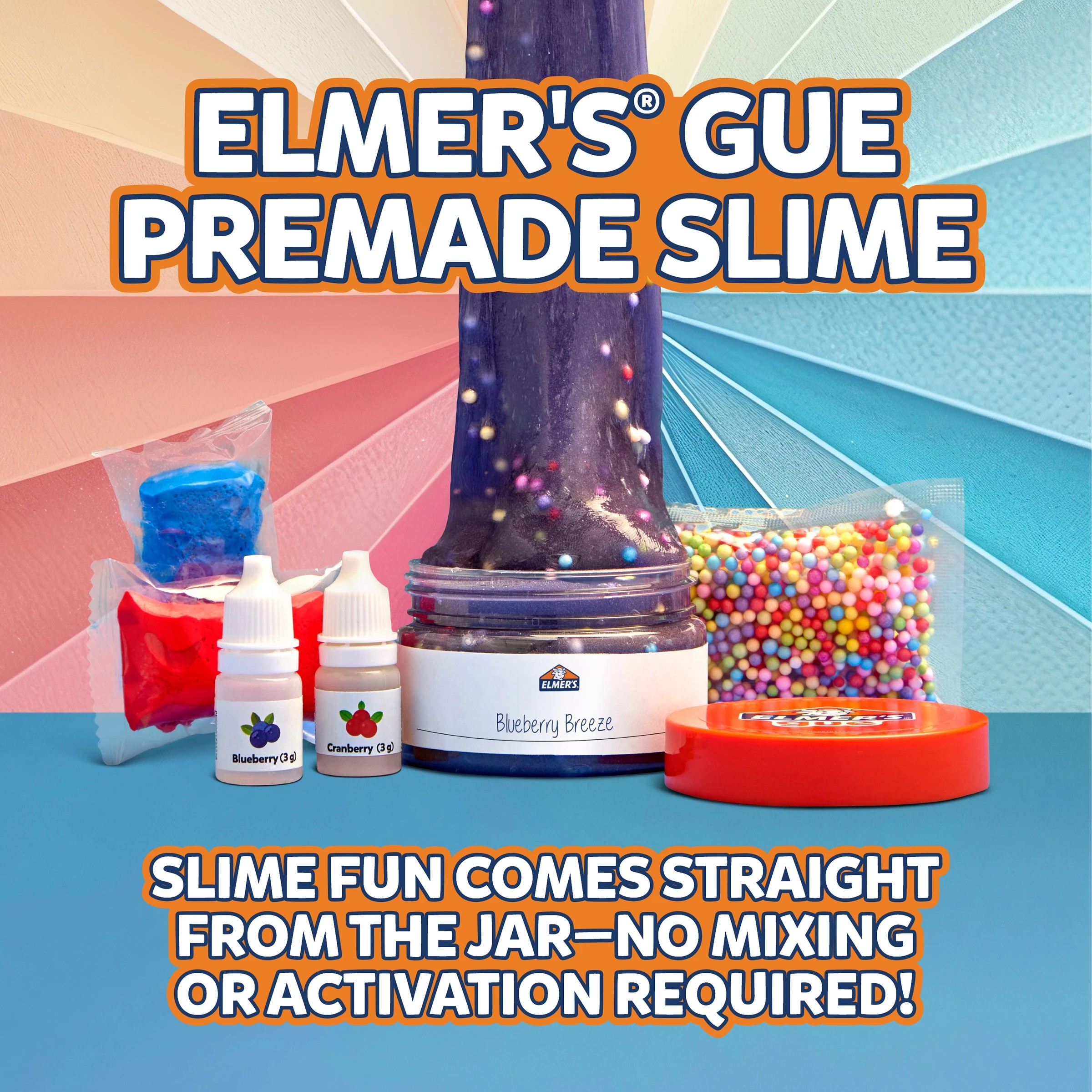 6 24 Pack Elmer's Colour Wheel Slime Kit, 6 of 8