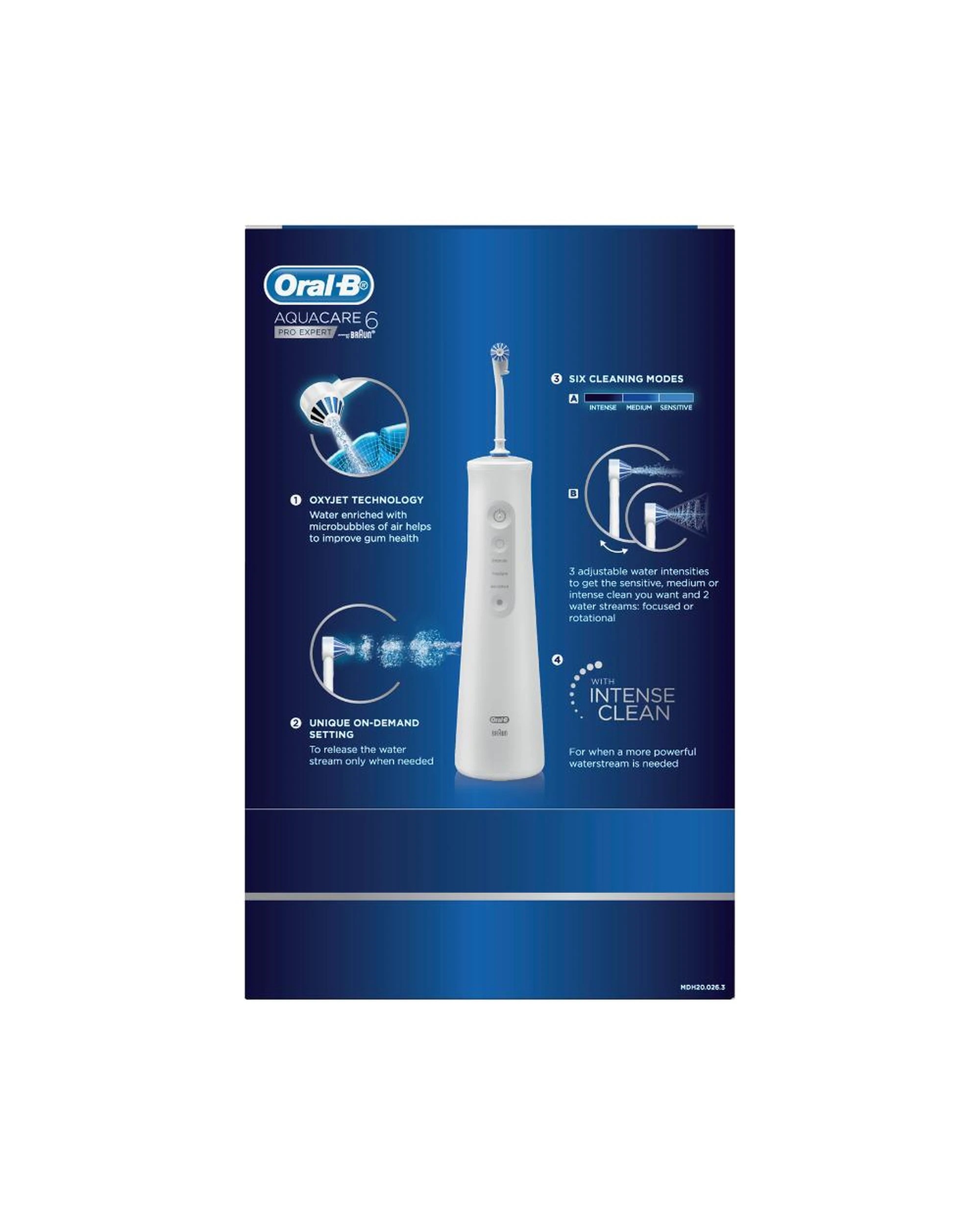 2 Oral-B AquaCare 6 Pro Expert Portable Irrigator Water Flosser, 2 of 2