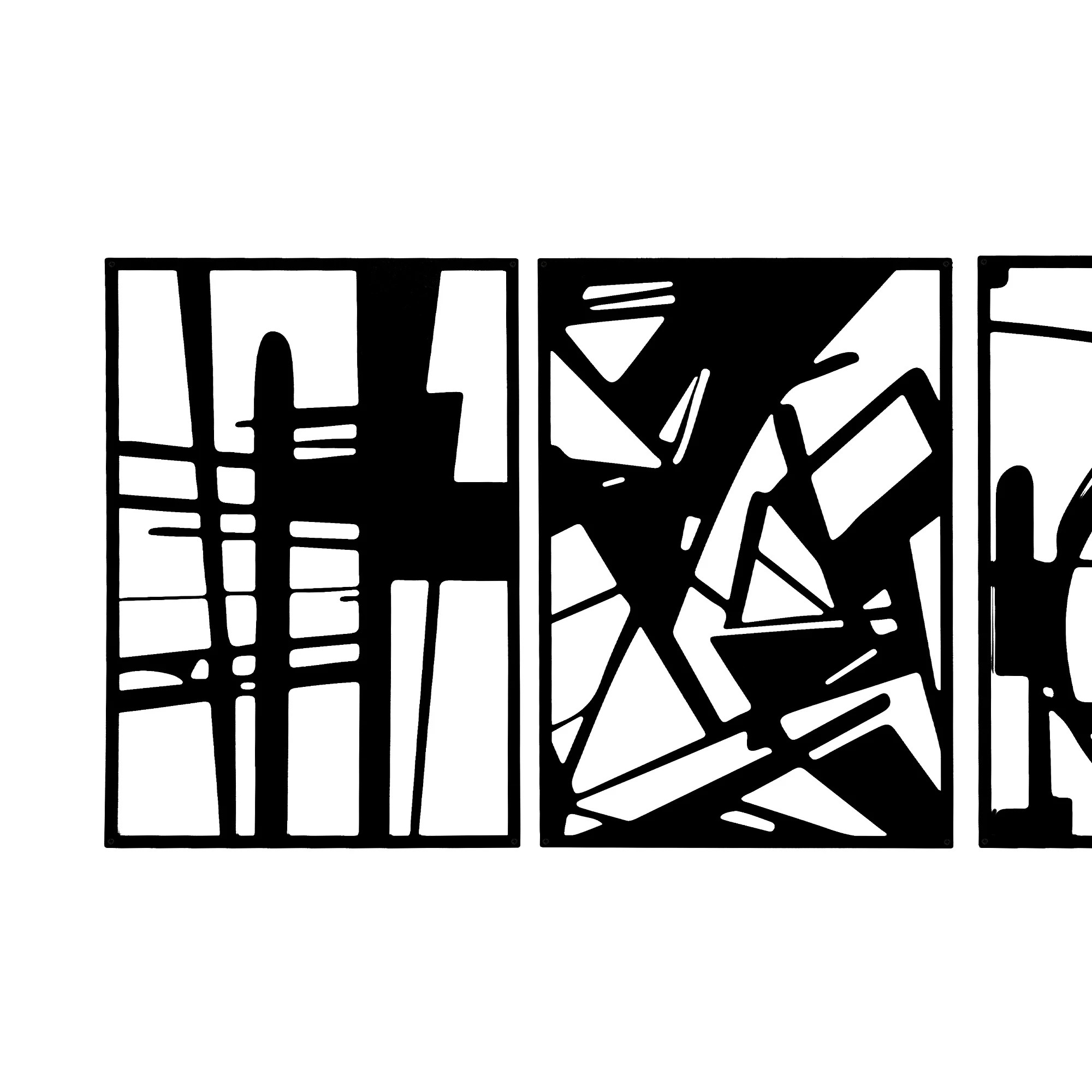 4 Yezi 4Pcs Metal Wall Decor Abstract Lotus Flower, 4 of 9