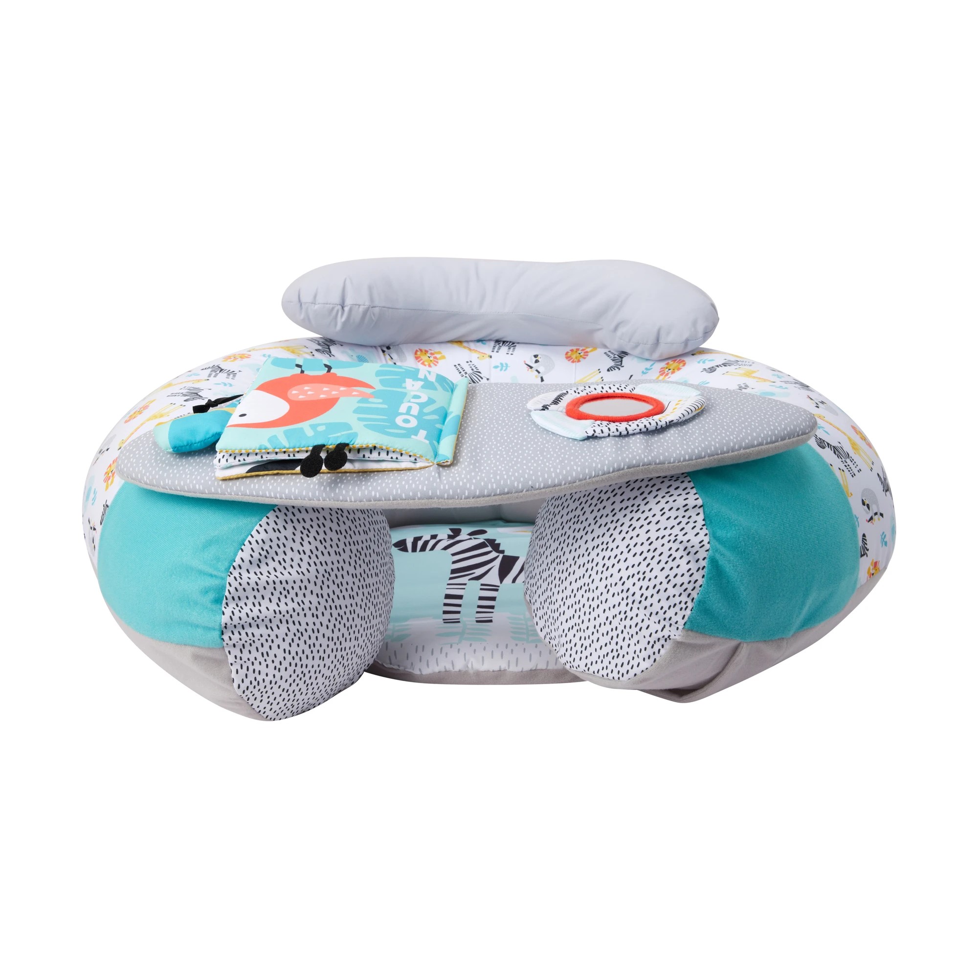 2 BabyZee Safari Sit Me Up with Play Tray, 2 of 8