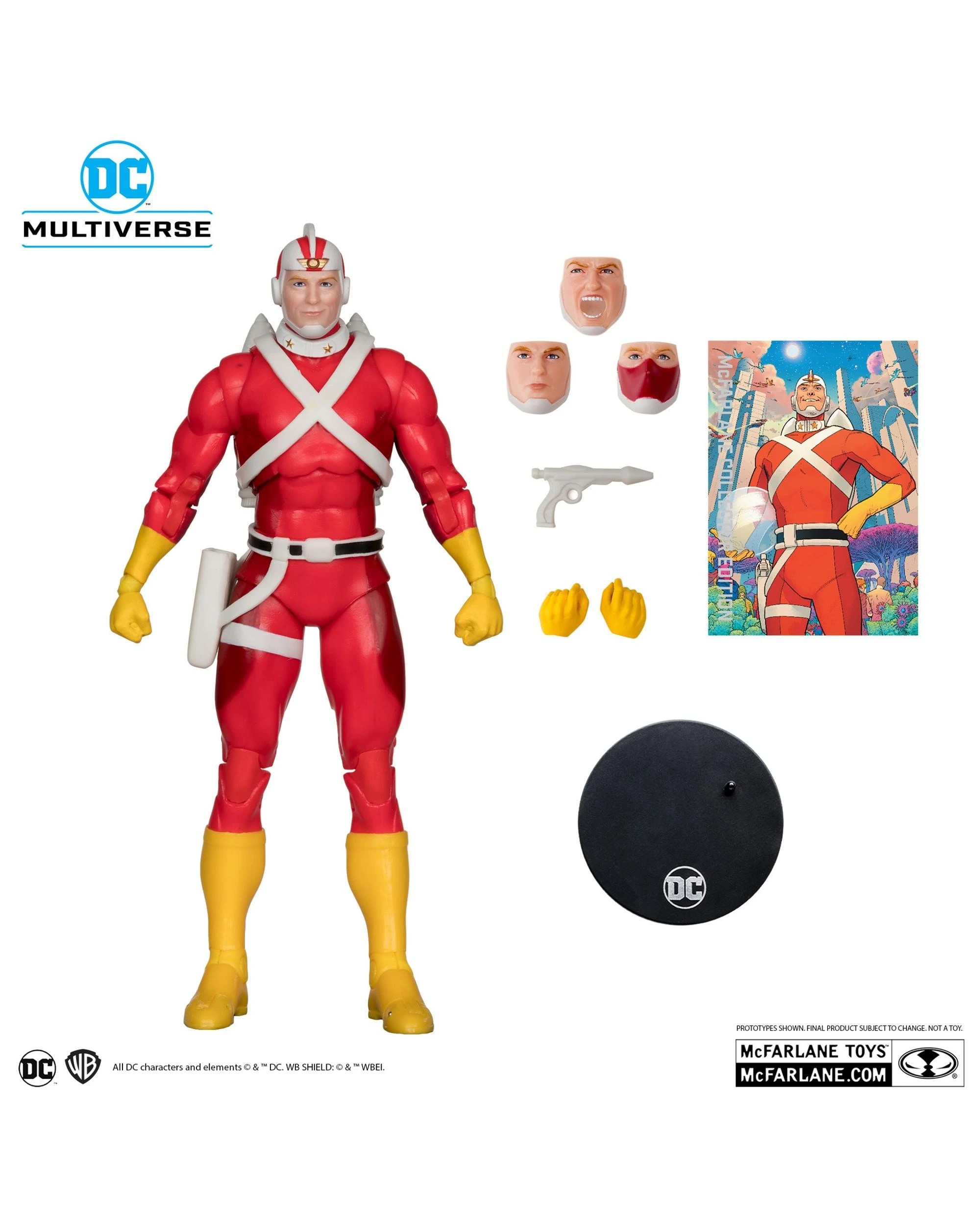 2 DC Multiverse Collector Edition #33 Strange Adventures Adam Strange 7 inch Action Figure, 2 of 9