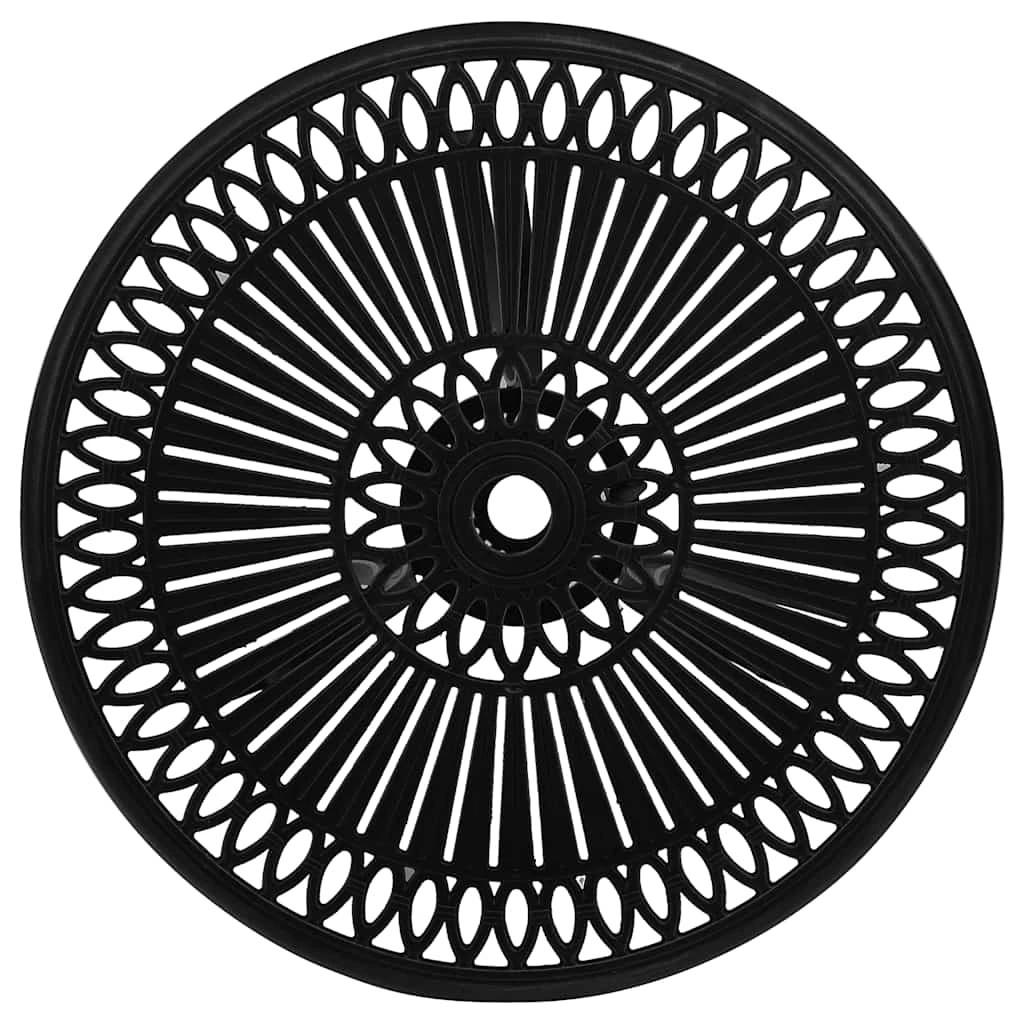 3 vidaXL Garden table Decorative Inlays - Black, 3 of 6