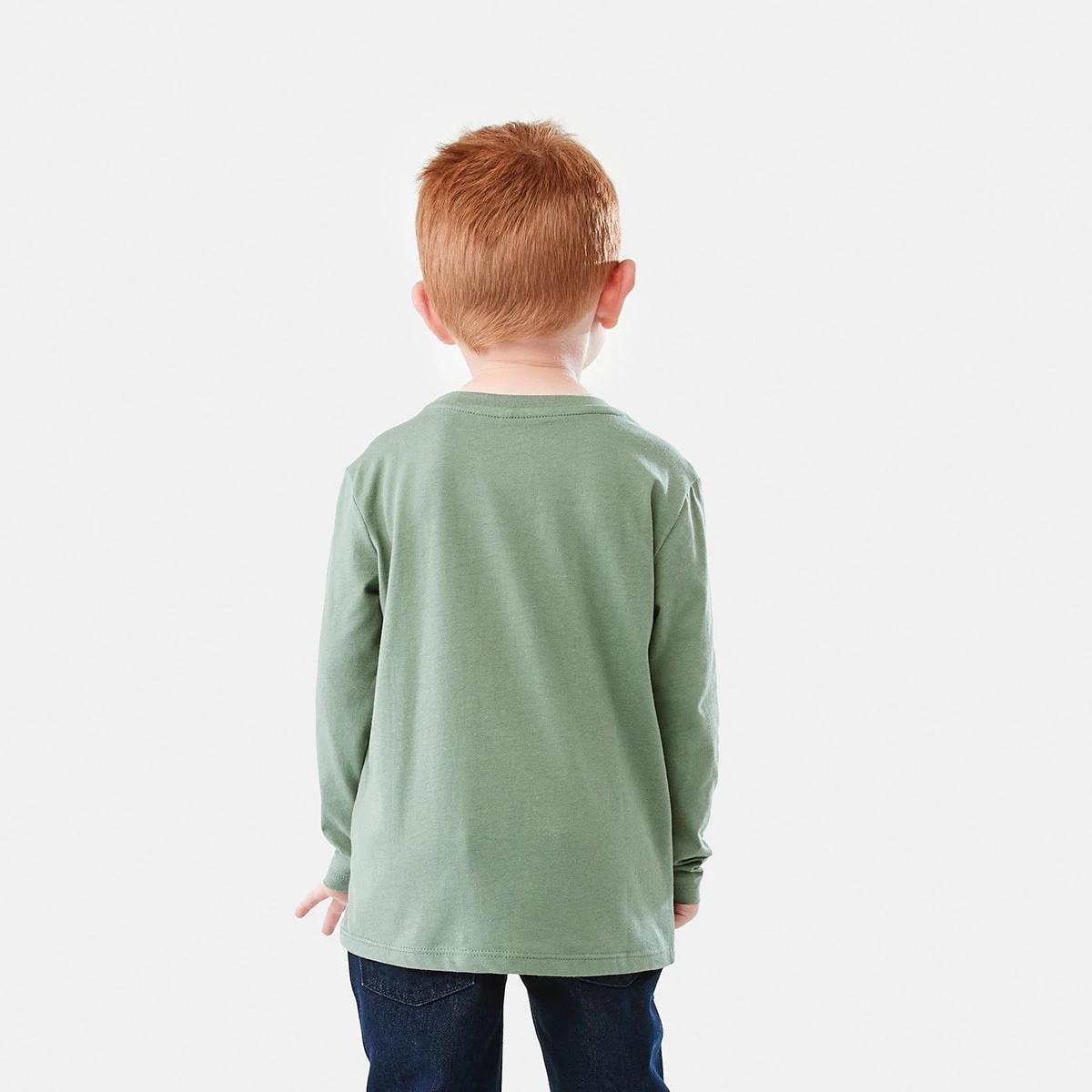 2 Long Sleeve Print T-shirt Grn Digger, 2 of 8