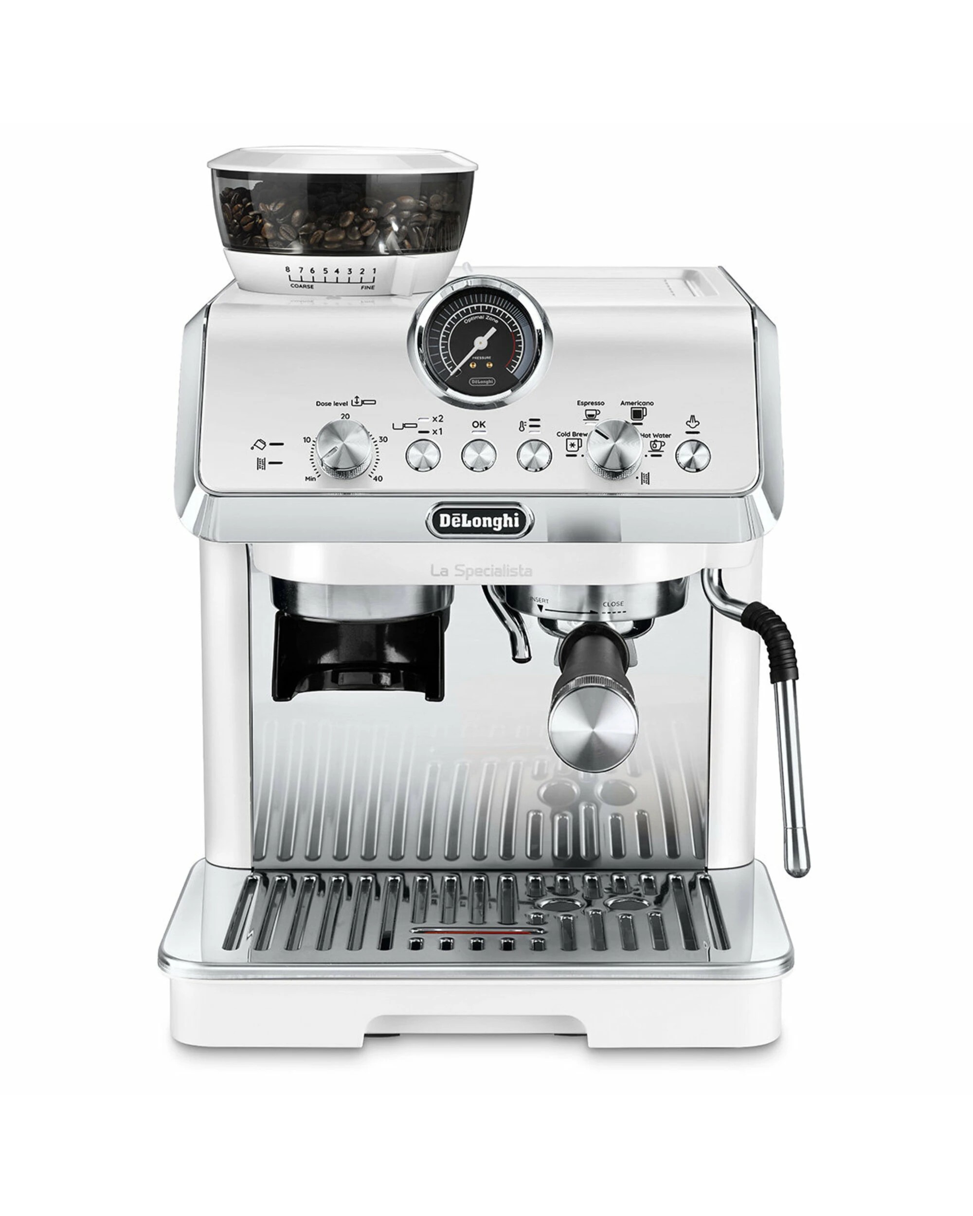 1 De'Longhi La Specialista Arte Evo with Cold Brew Manual Espresso Coffee Machine White, 1 of 5
