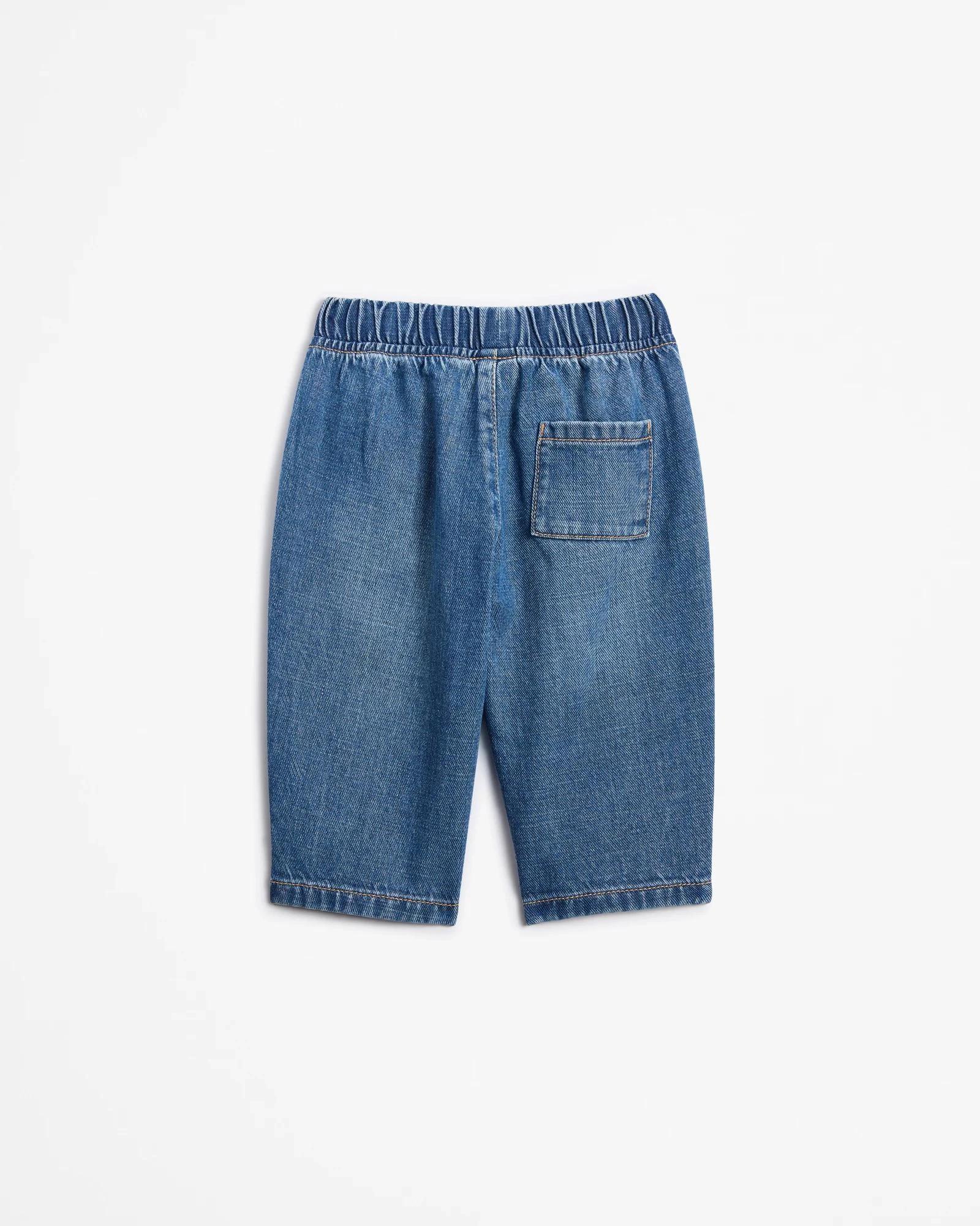 4 Target Baby Relaxed Denim Pants - Indigo INDIGO MID DENIM, 4 of 4