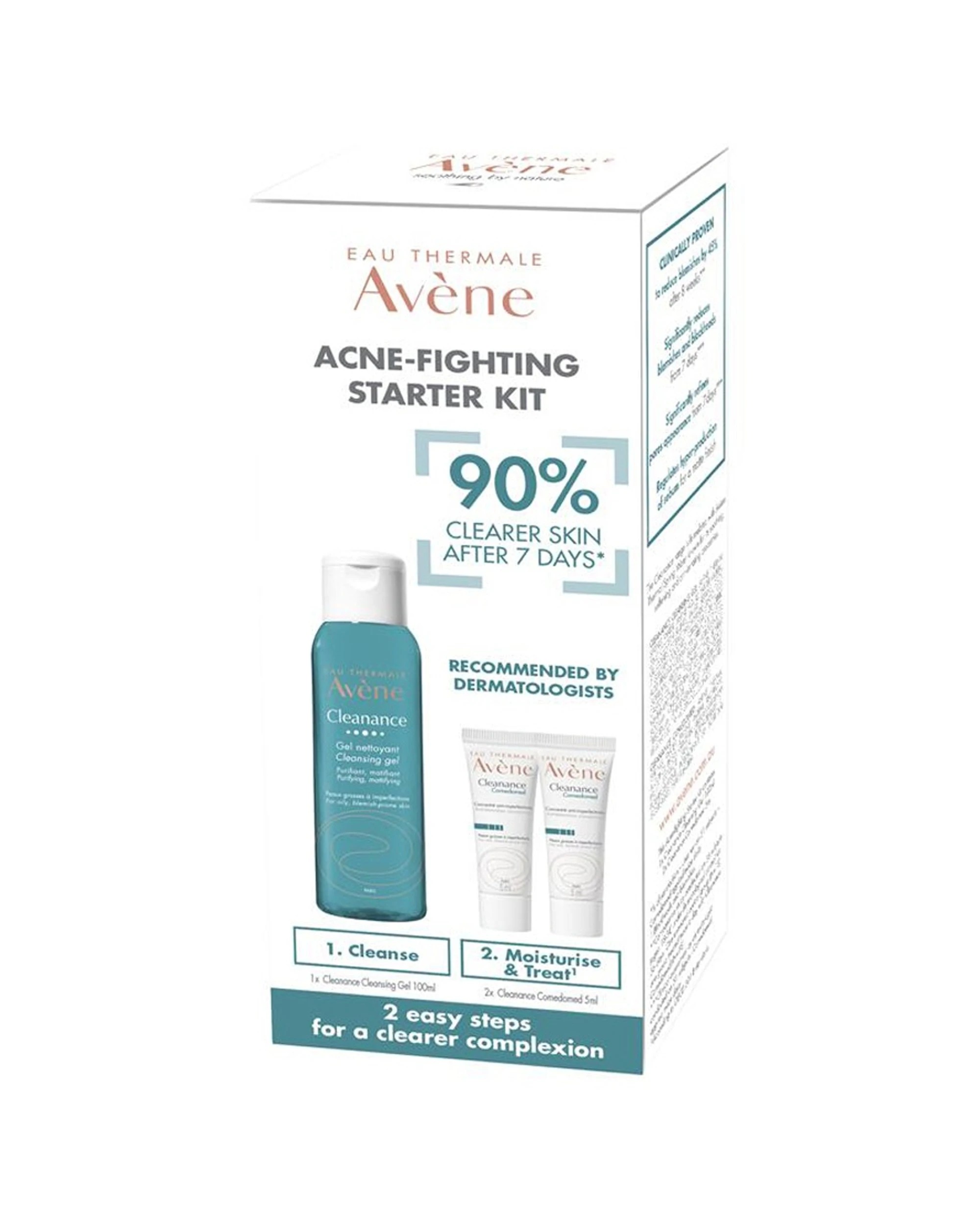 1 Avene Acne-Fighting Starter Kit For Oily Acne-Prone Skin Cleanser, 1 of 1
