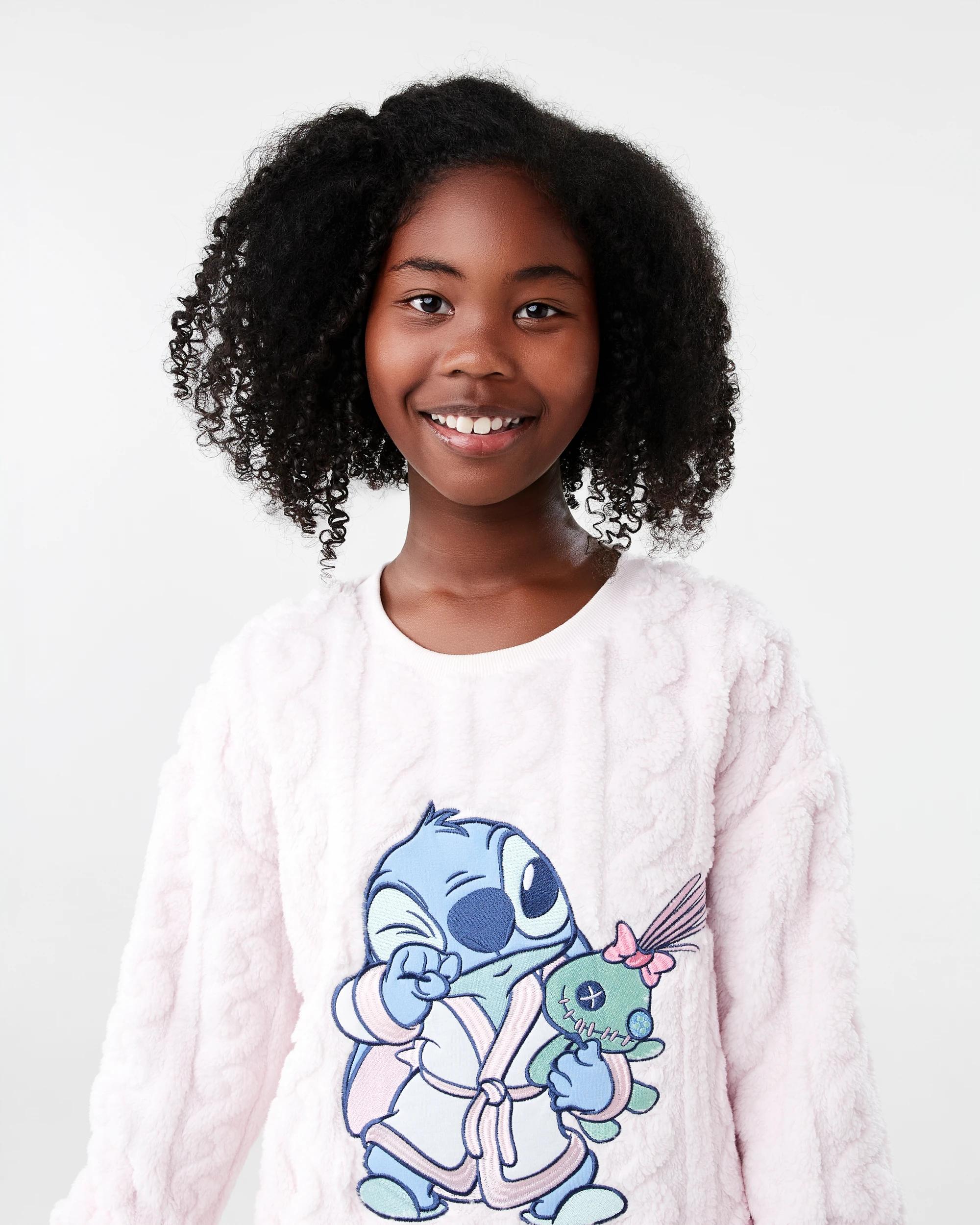 3 Disney Lilo & Stitch License Fluffy Pyjama Set Stitch, 3 of 7